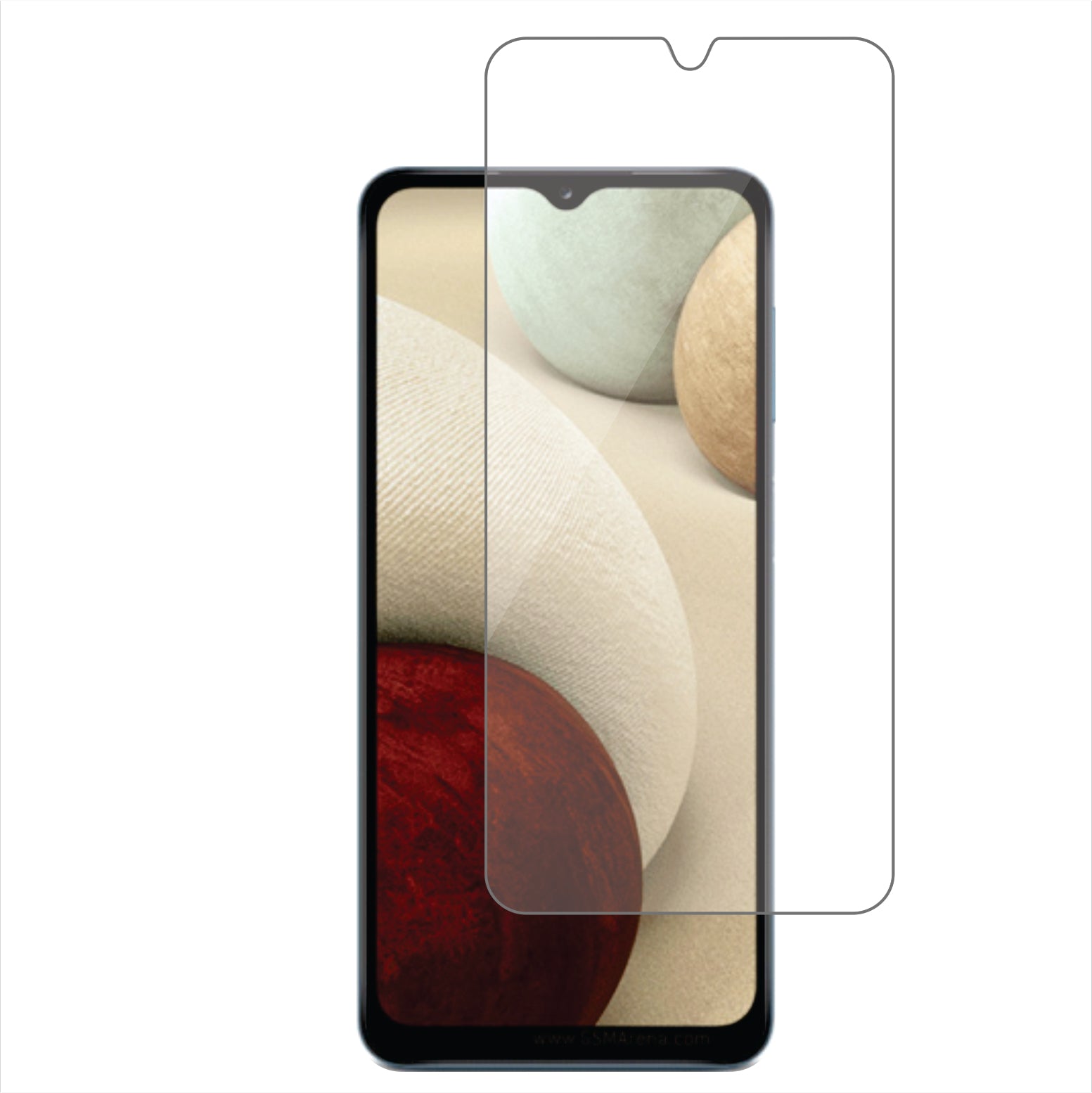 Samsung Galaxy A12 Nacho Mobile Screen Protector Glossy Mobile Screen Guard (Pack of 1)