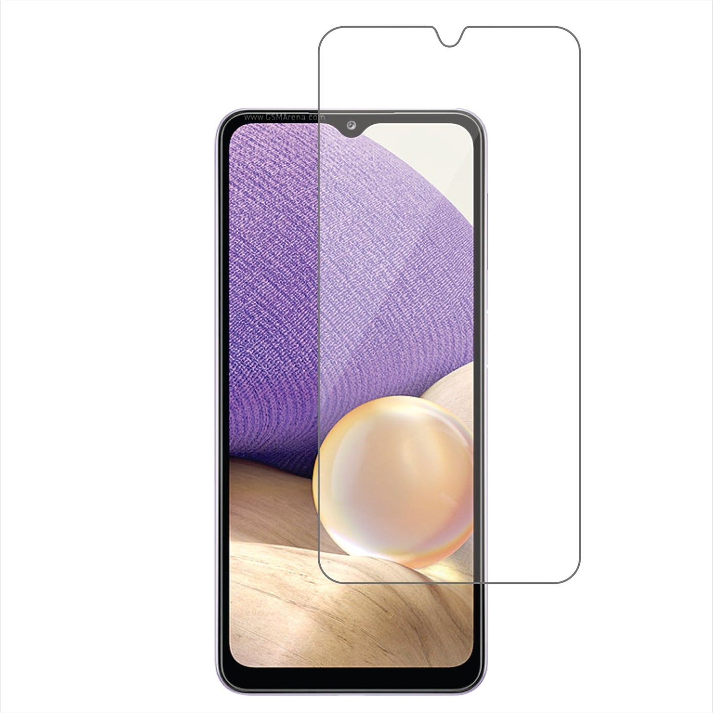 Samsung Galaxy A32 5G Mobile Screen Protector Glossy Mobile Screen Guard (Pack of 1)