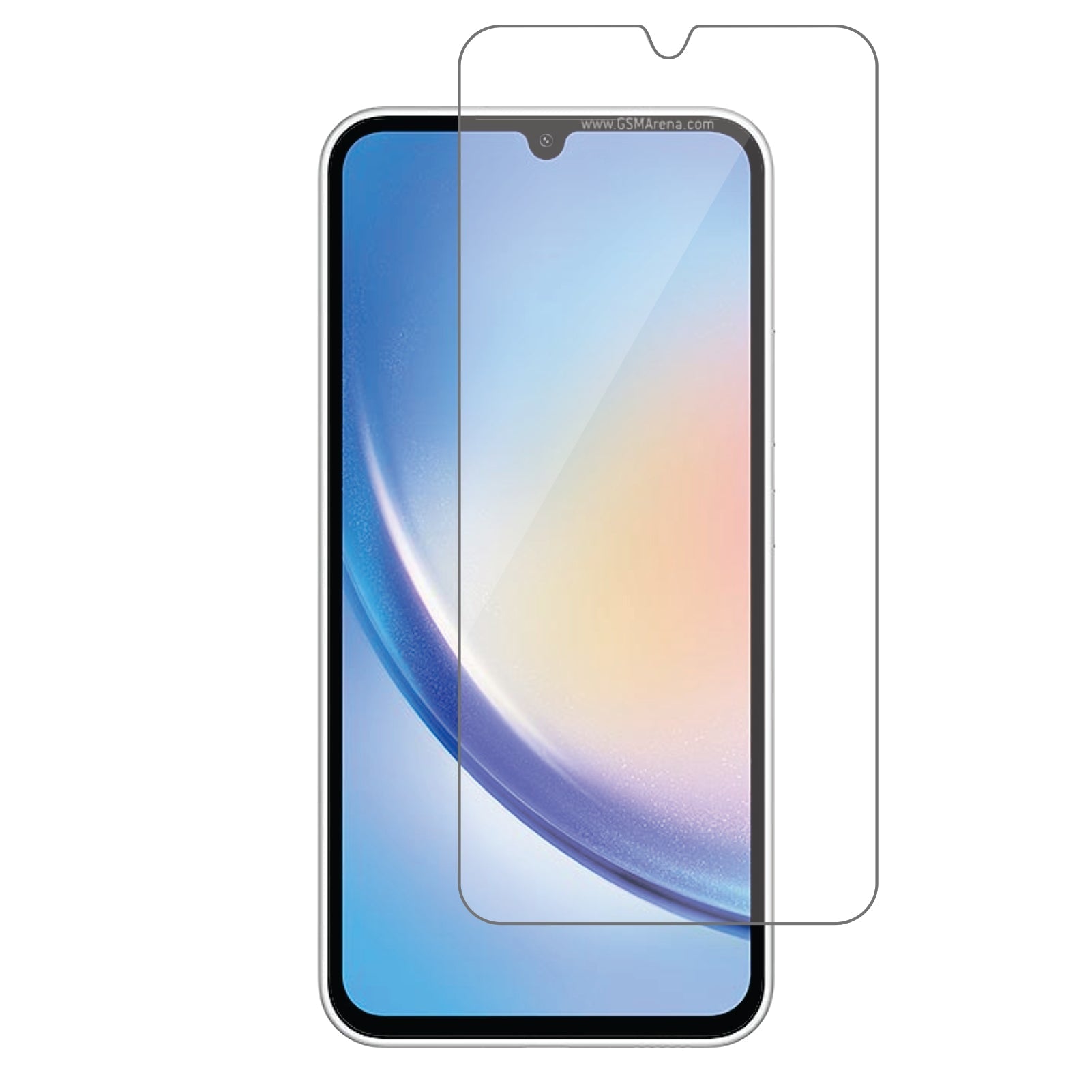 Samsung Galaxy A34 Mobile Screen Protector Glossy Mobile Screen Guard (Pack of 1)