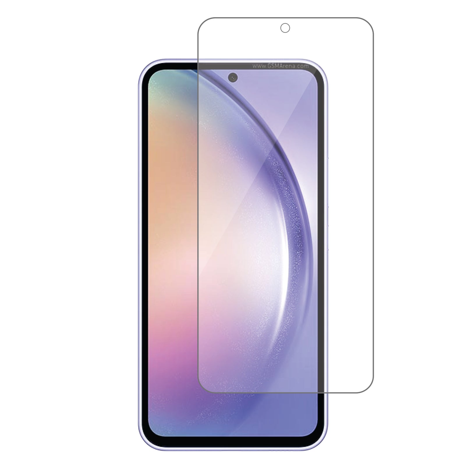 Samsung Galaxy A54 Mobile Screen Protector Glossy Mobile Screen Guard (Pack of 1)