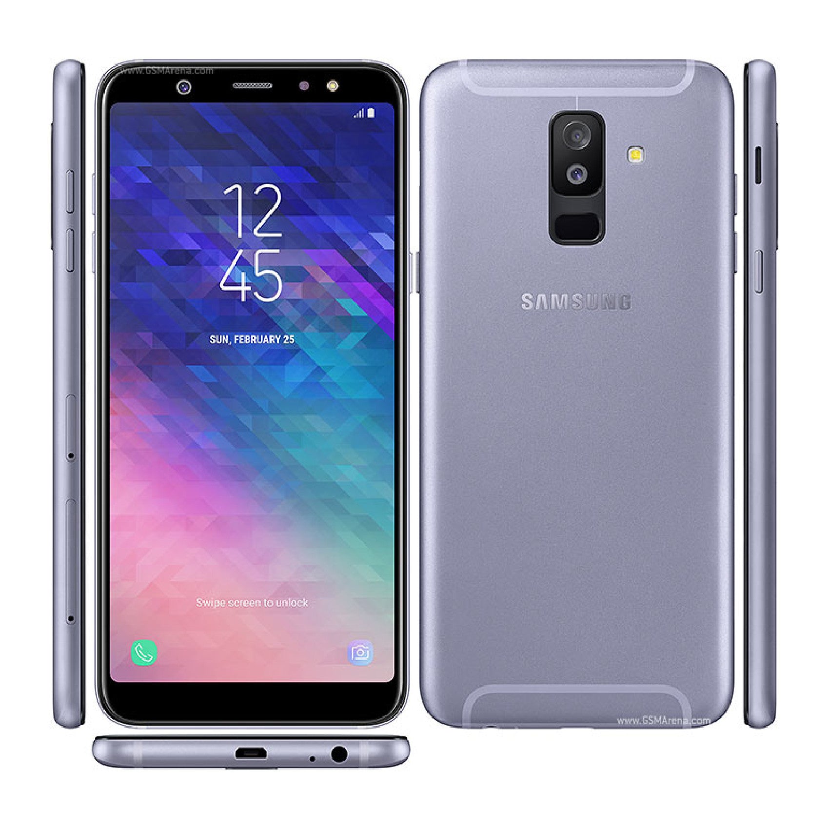 Samsung Galaxy A6 (2018) Mobile Screen Protector Glossy Mobile Screen Guard (Pack of 1)