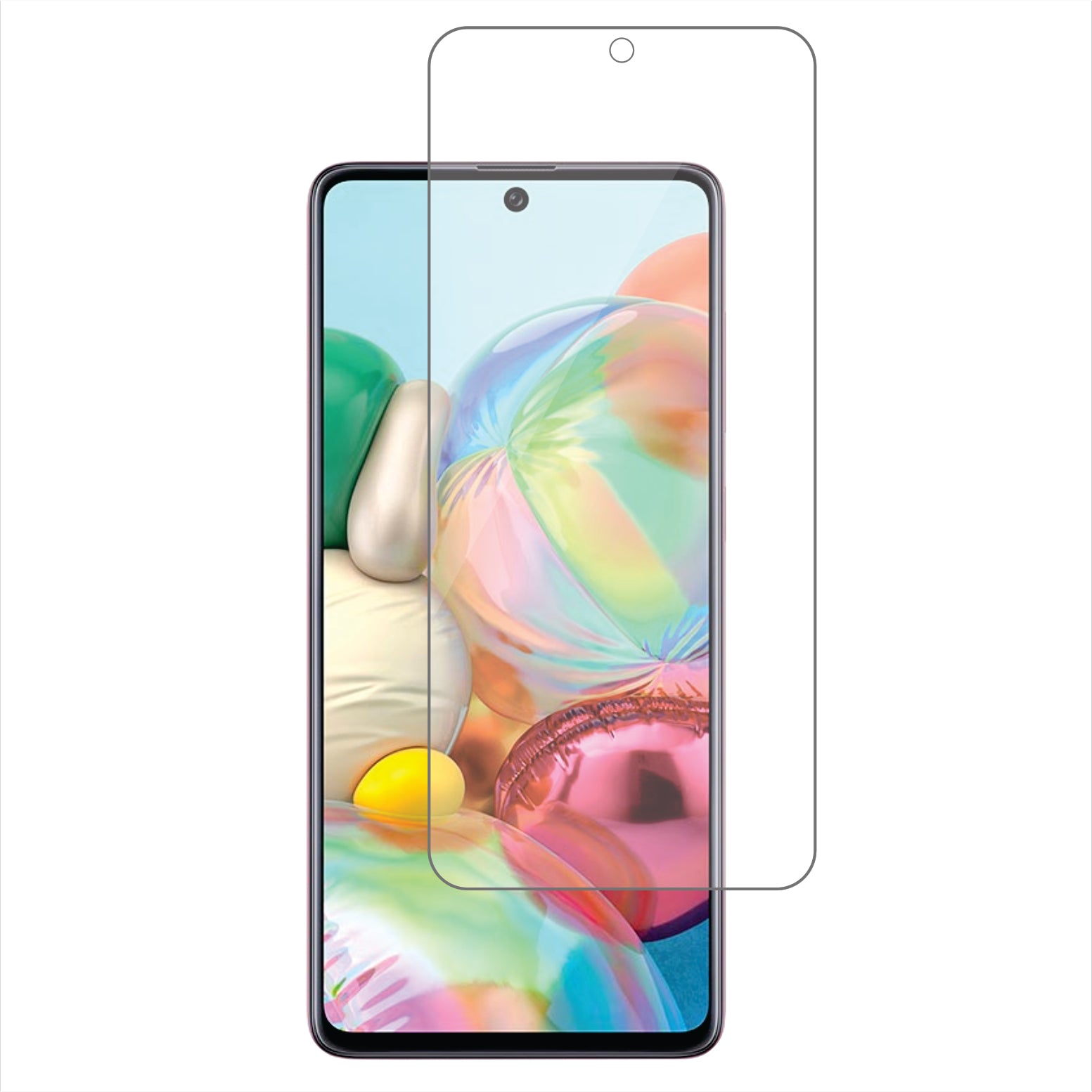 Samsung Galaxy A71 Mobile Screen Protector Glossy Mobile Screen Guard (Pack of 1)