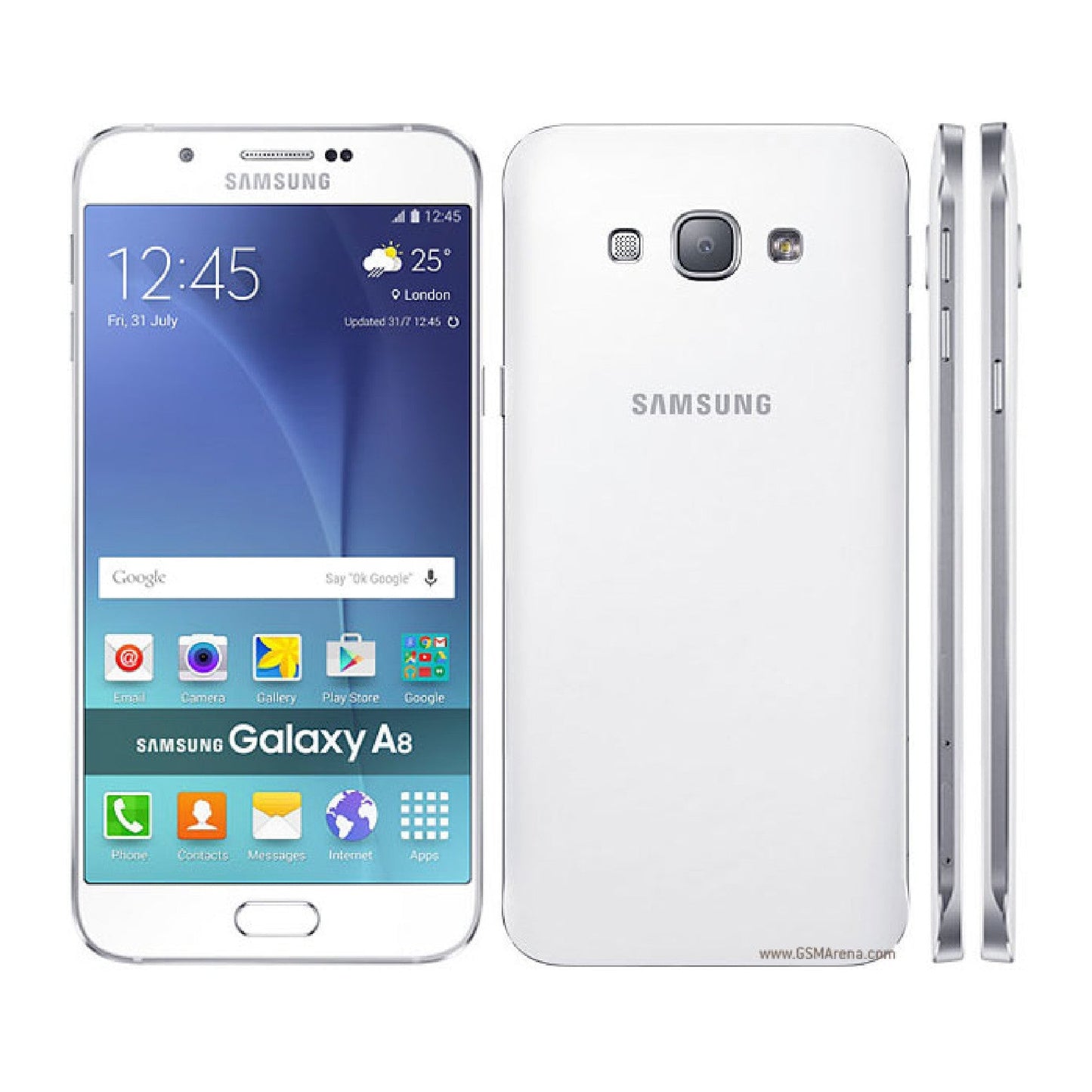 Samsung Galaxy A8 Mobile Screen Protector Glossy Mobile Screen Guard (Pack of 1)