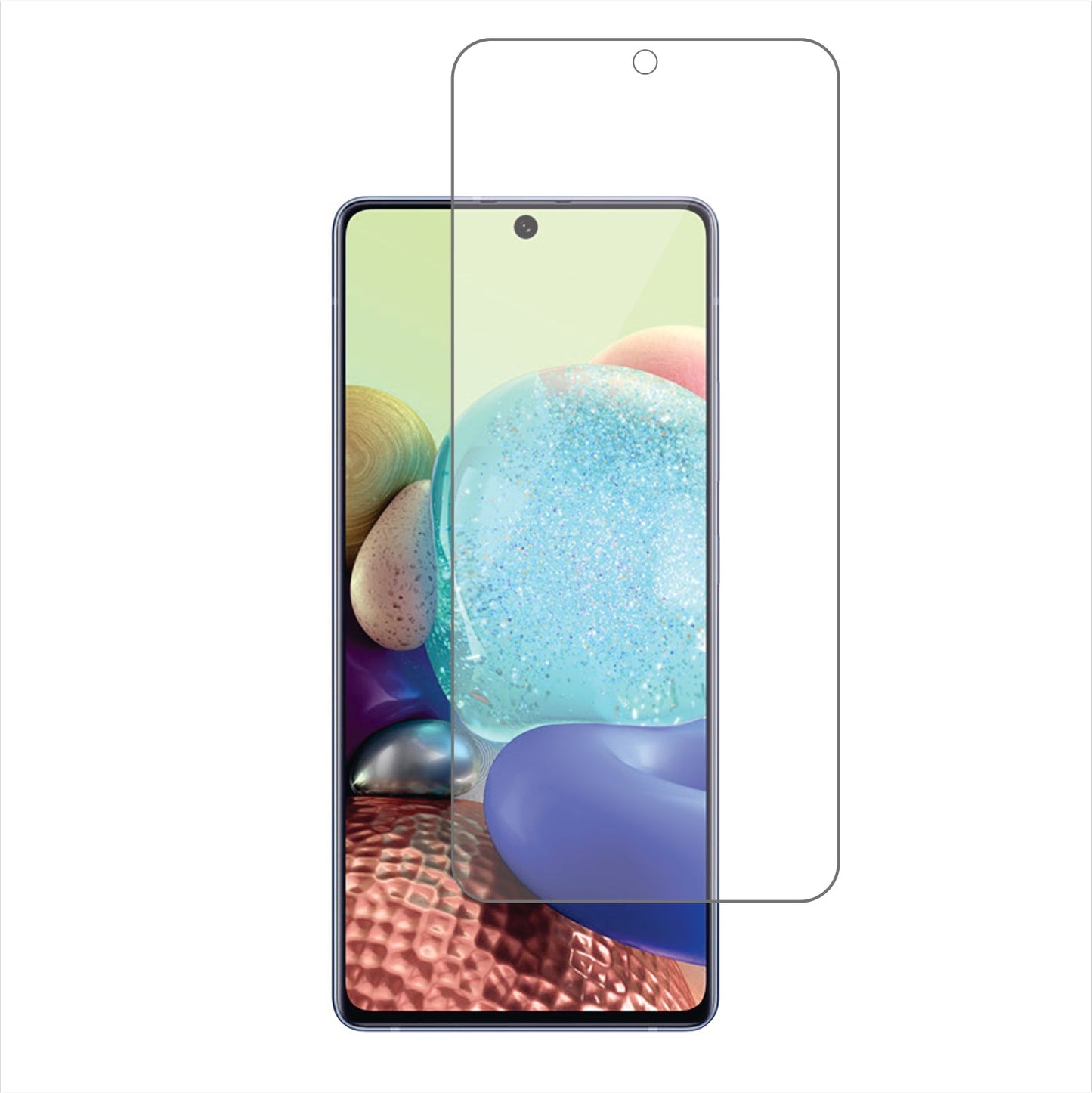 Samsung Galaxy A Quantum Mobile Screen Protector Glossy Mobile Screen Guard (Pack of 1)