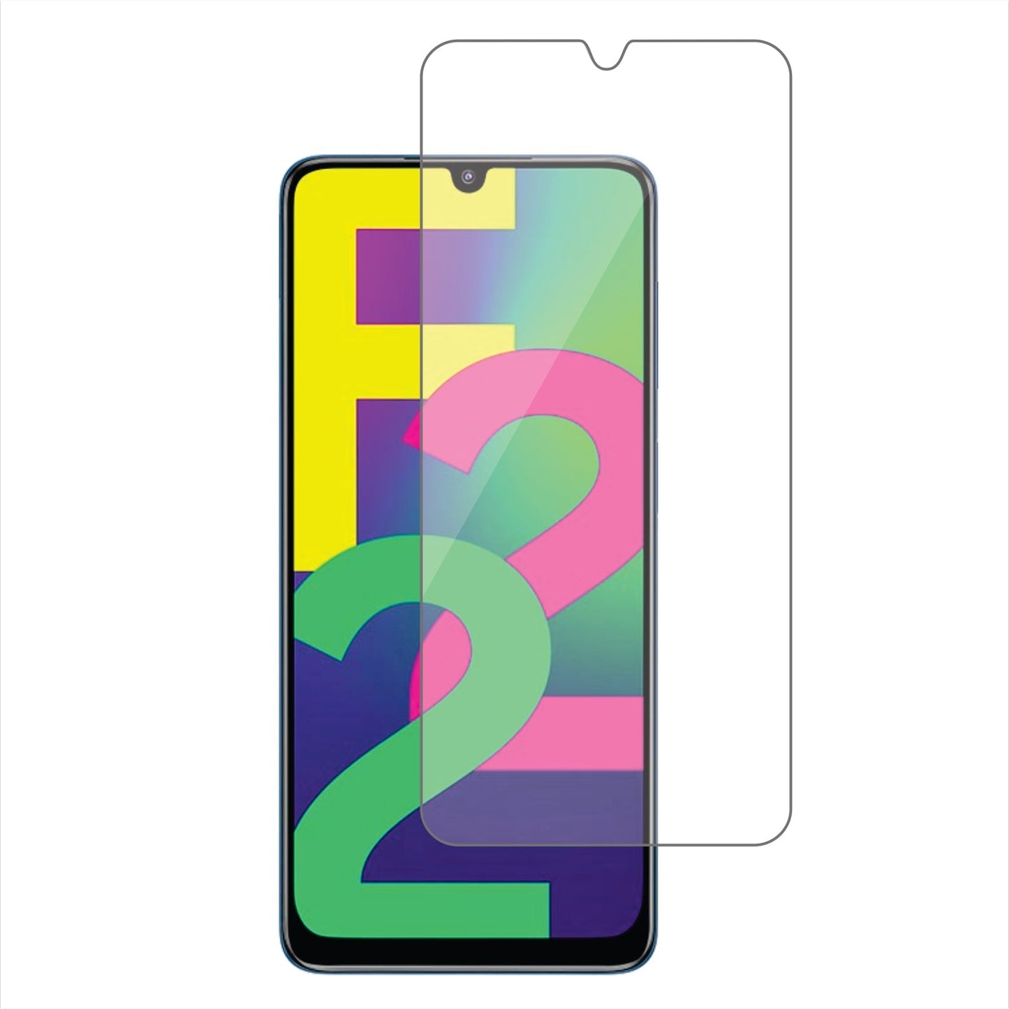 Samsung Galaxy F22 Mobile Screen Protector Glossy Mobile Screen Guard (Pack of 1)
