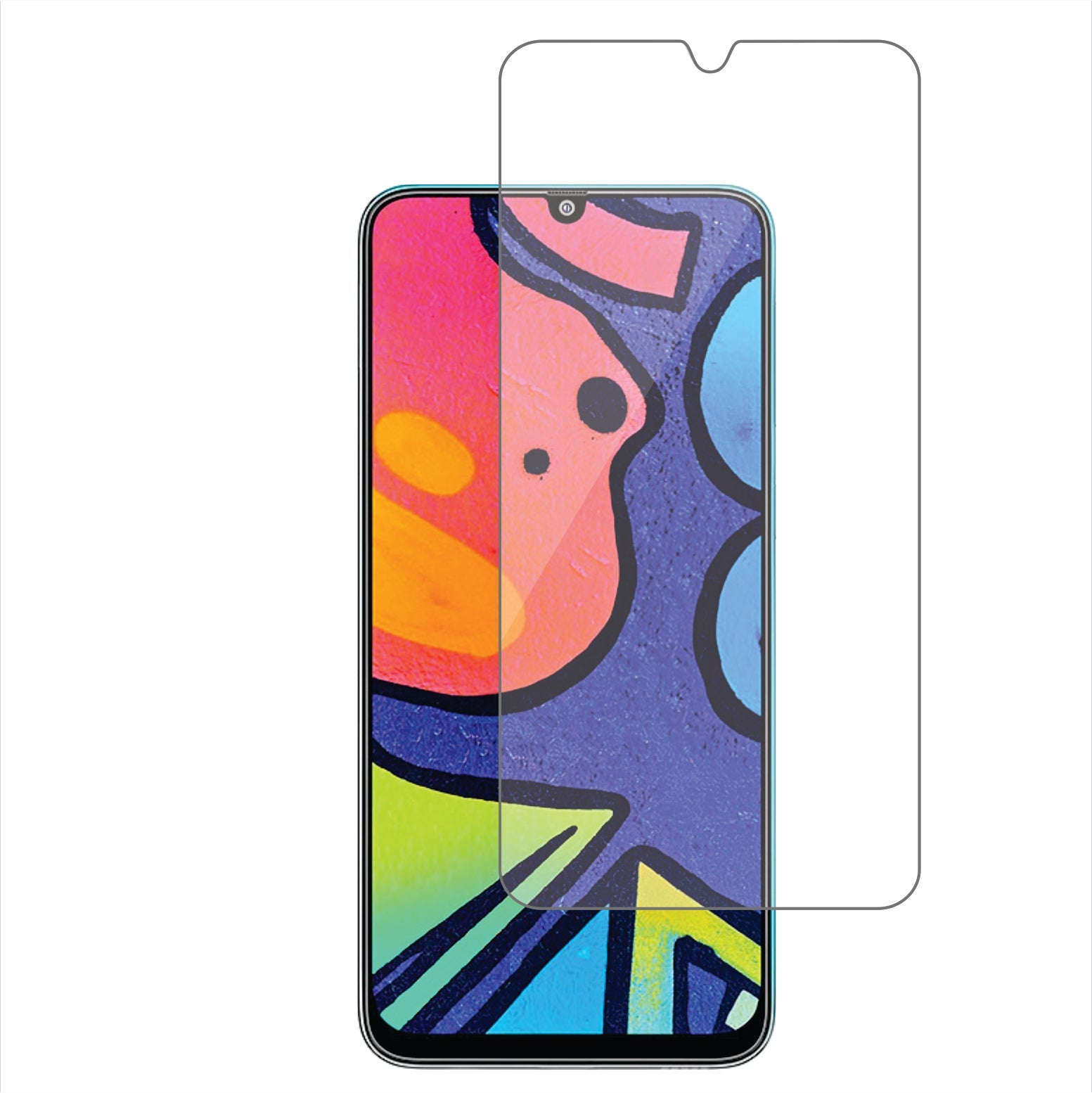 Samsung Galaxy F41 Mobile Screen Protector Glossy Mobile Screen Guard (Pack of 1)