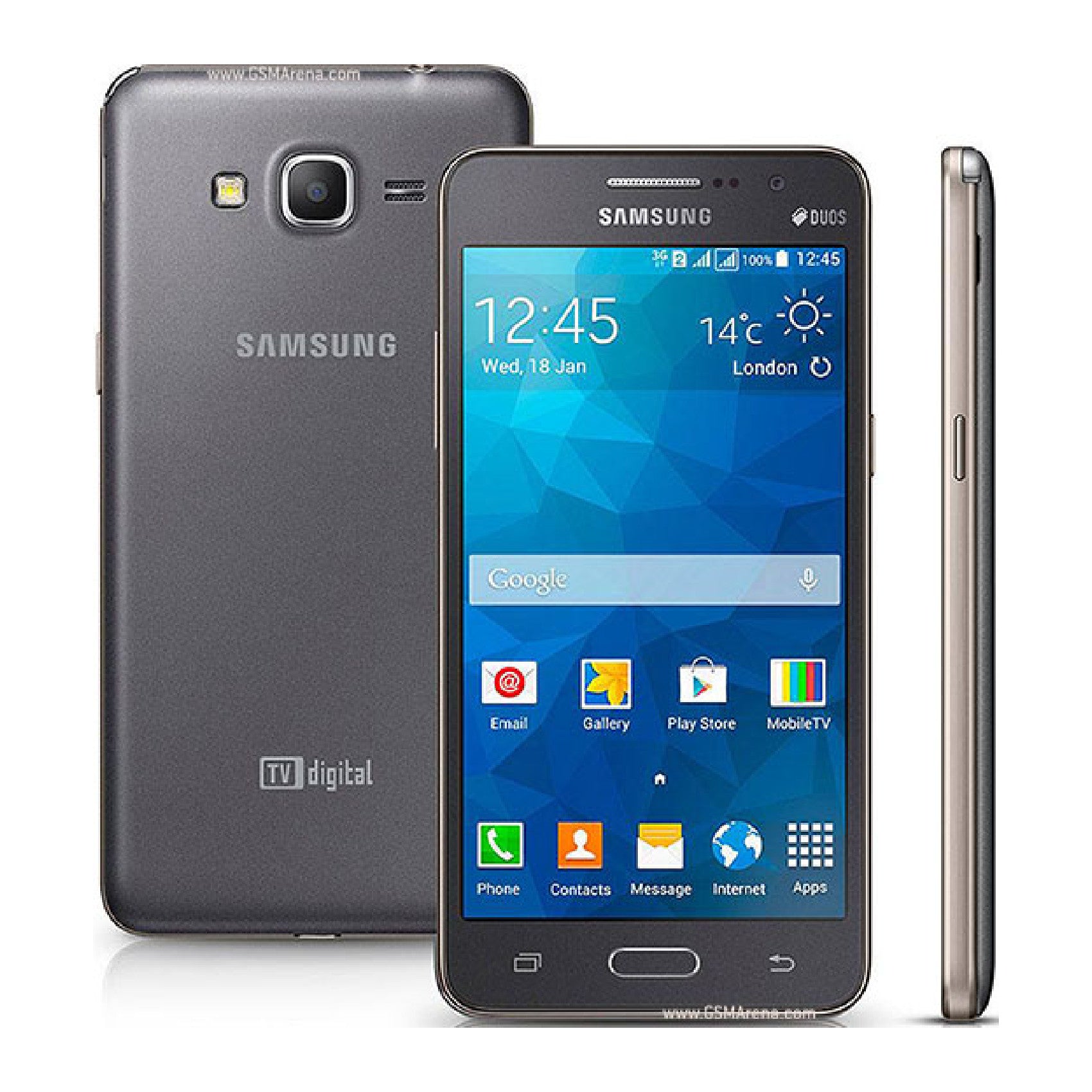 Samsung Galaxy Grand Prime Duos TV Mobile Screen Protector Glossy Mobile Screen Guard (Pack of 1)