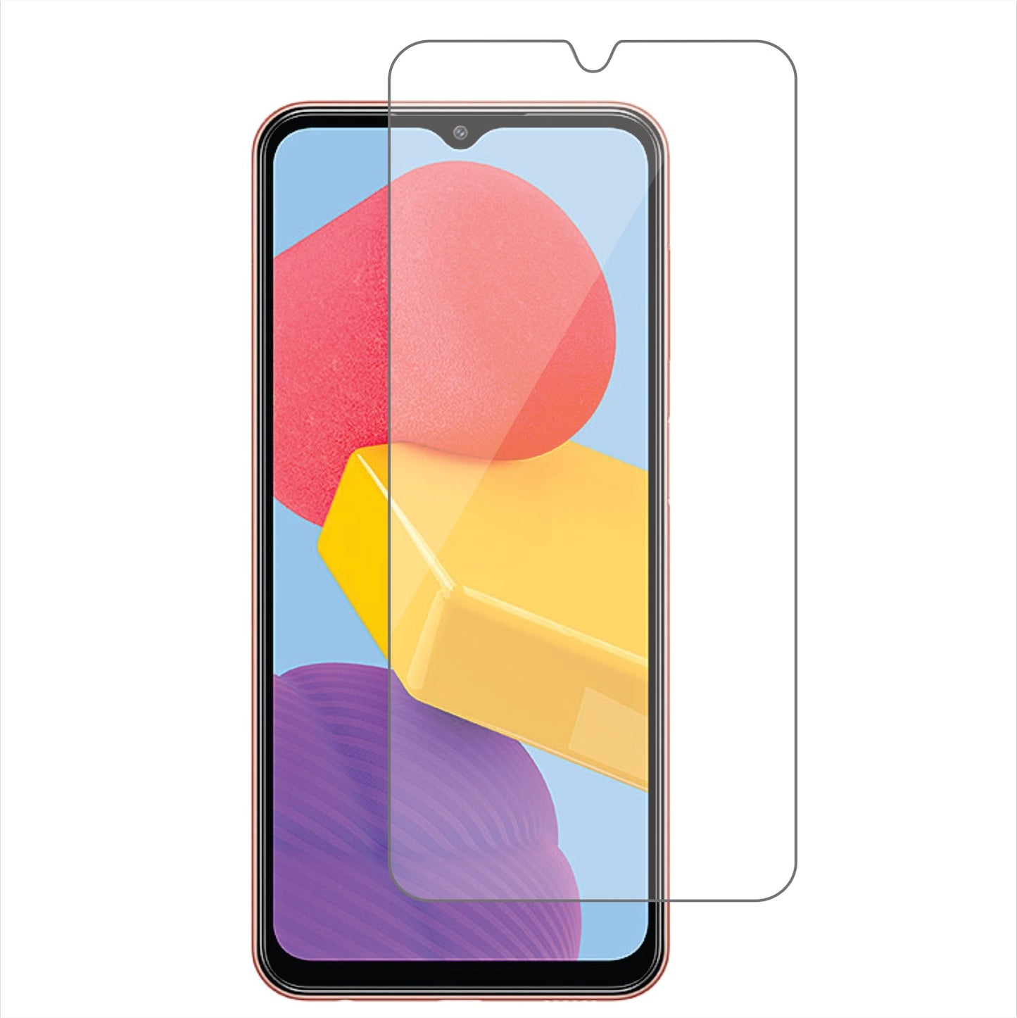 Samsung Galaxy M13 Mobile Screen Protector Glossy Mobile Screen Guard (Pack of 1)