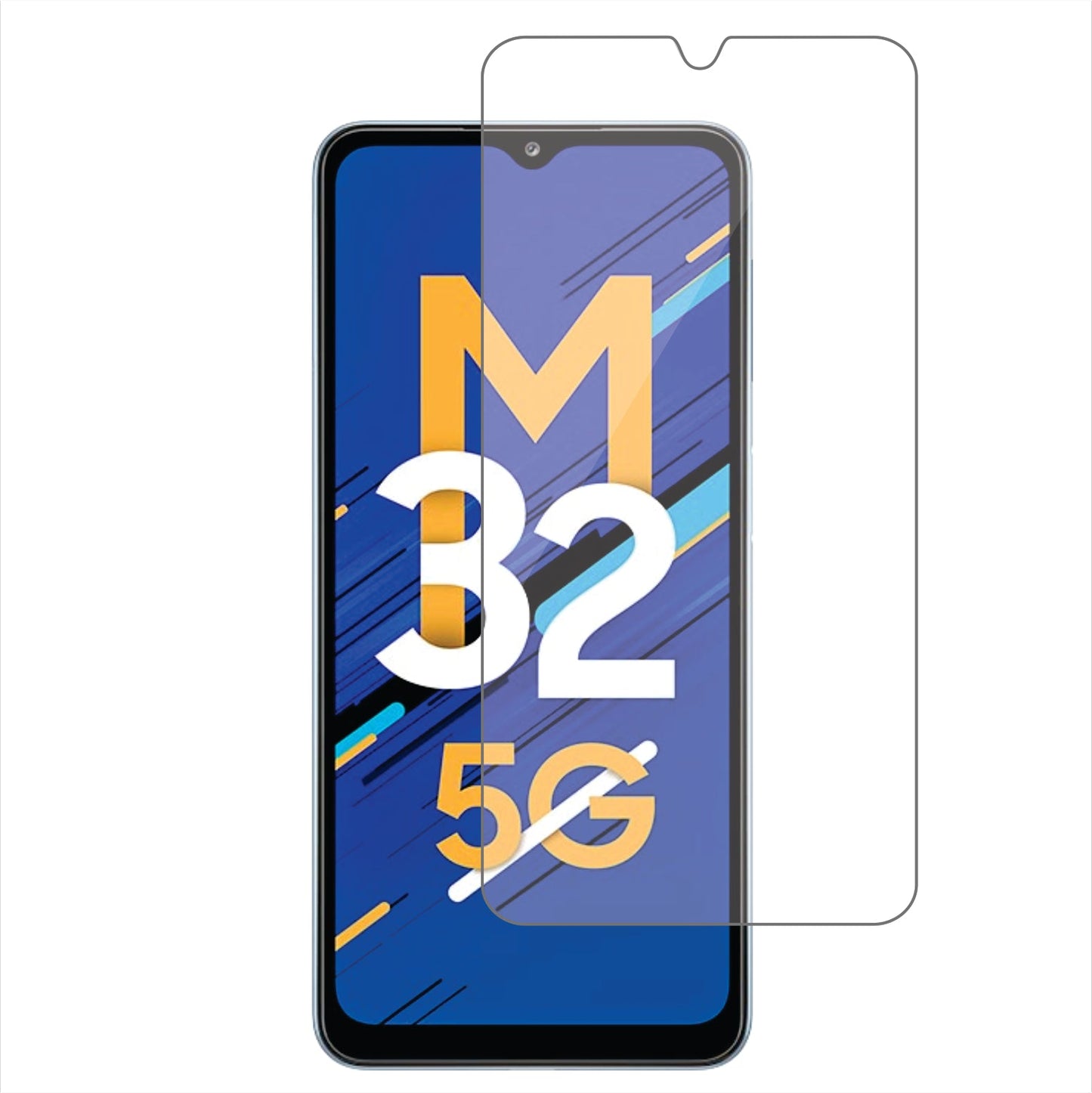 Samsung Galaxy M32 5G Mobile Screen Protector Glossy Mobile Screen Guard (Pack of 1)