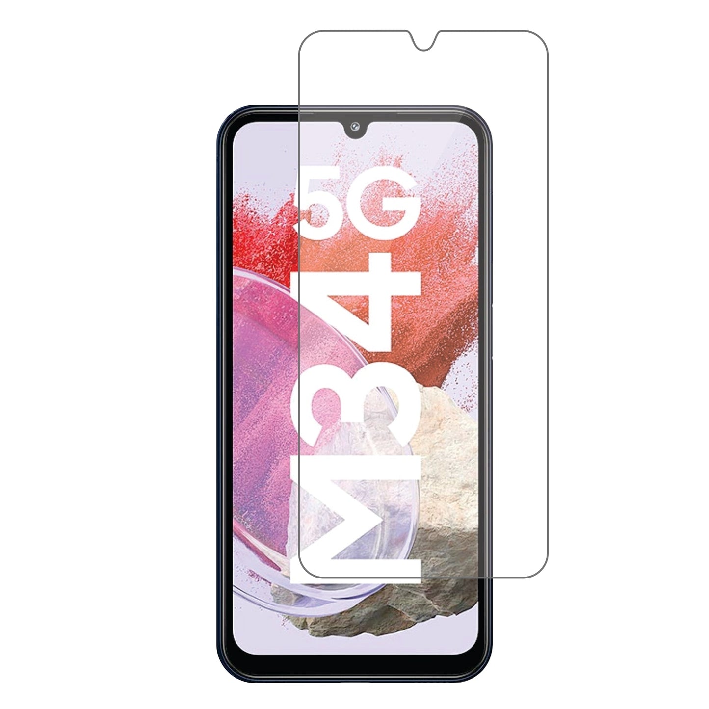 Samsung Galaxy M34 5G Mobile Screen Protector Glossy Mobile Screen Guard (Pack of 1)