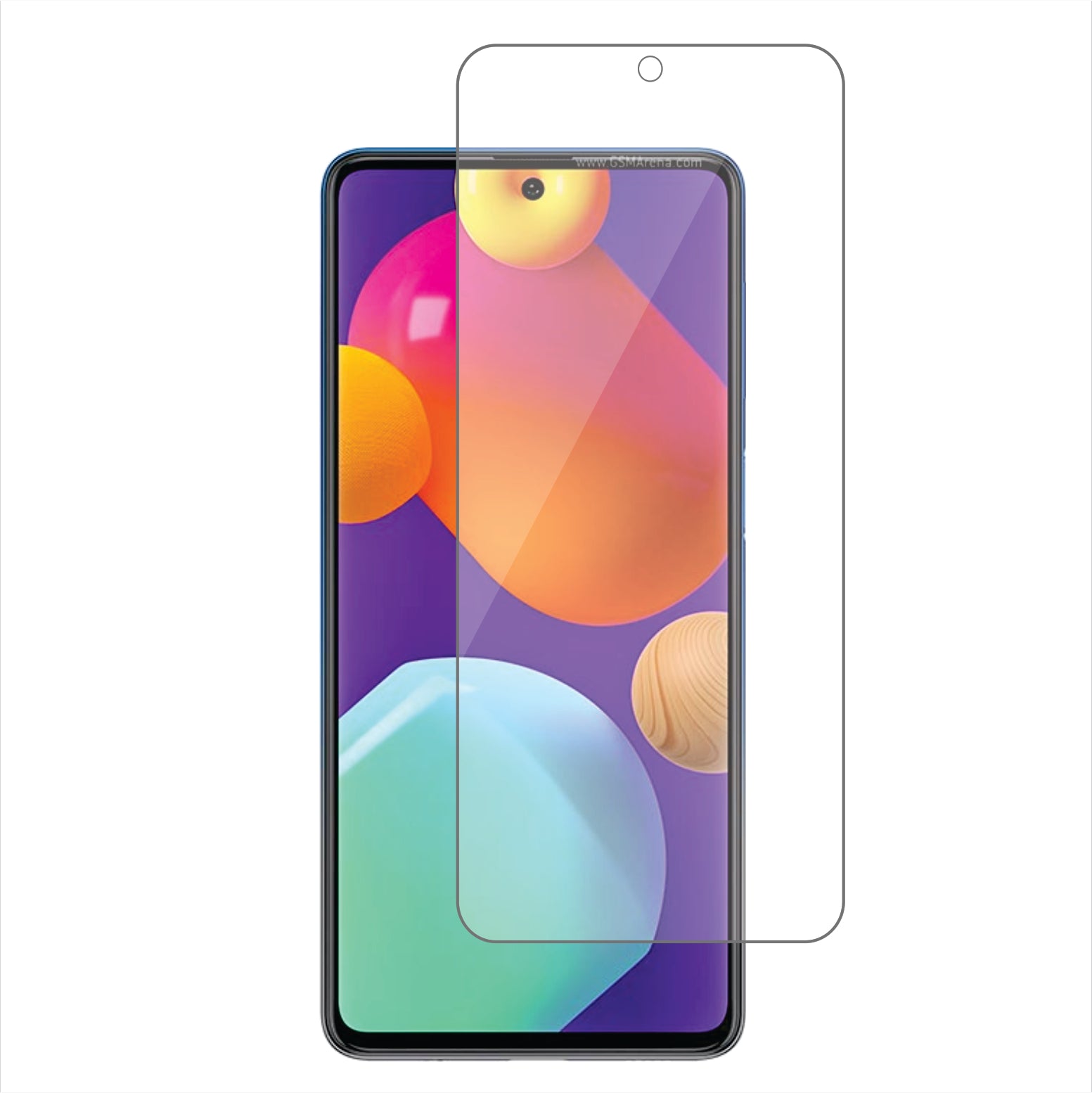 Samsung Galaxy M62 Mobile Screen Protector Glossy Mobile Screen Guard (Pack of 1)