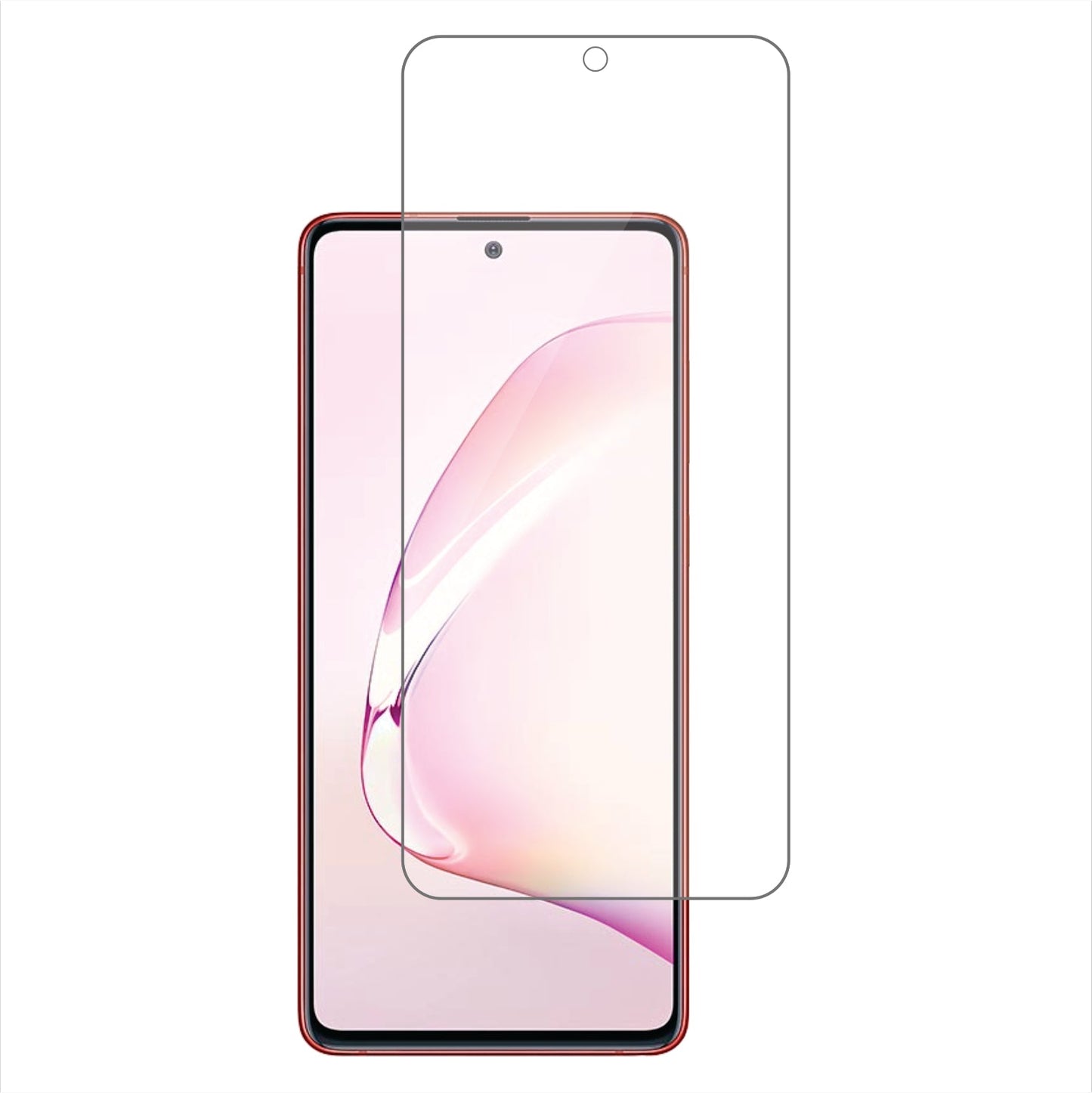 Samsung Galaxy Note10 Lite Mobile Screen Protector Glossy Mobile Screen Guard (Pack of 1)