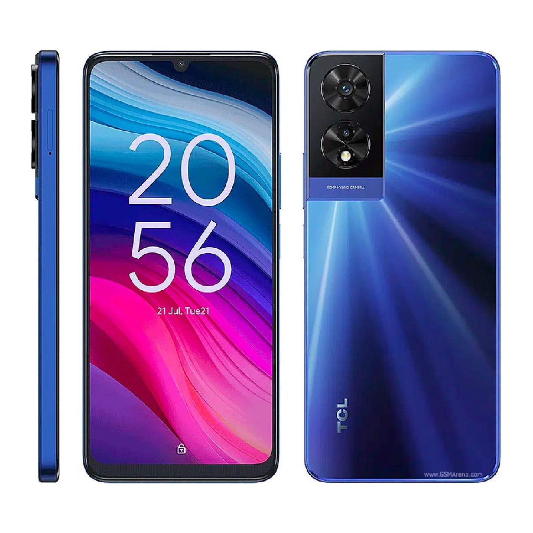 TCL 505 Mobile Screen Protector Glossy Mobile Screen Guard (Pack of 1)