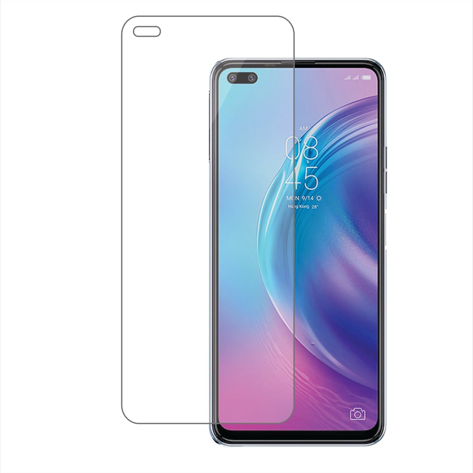 Tecno Camon 16 Premier Mobile Screen Protector Glossy Mobile Screen Guard (Pack of 1)