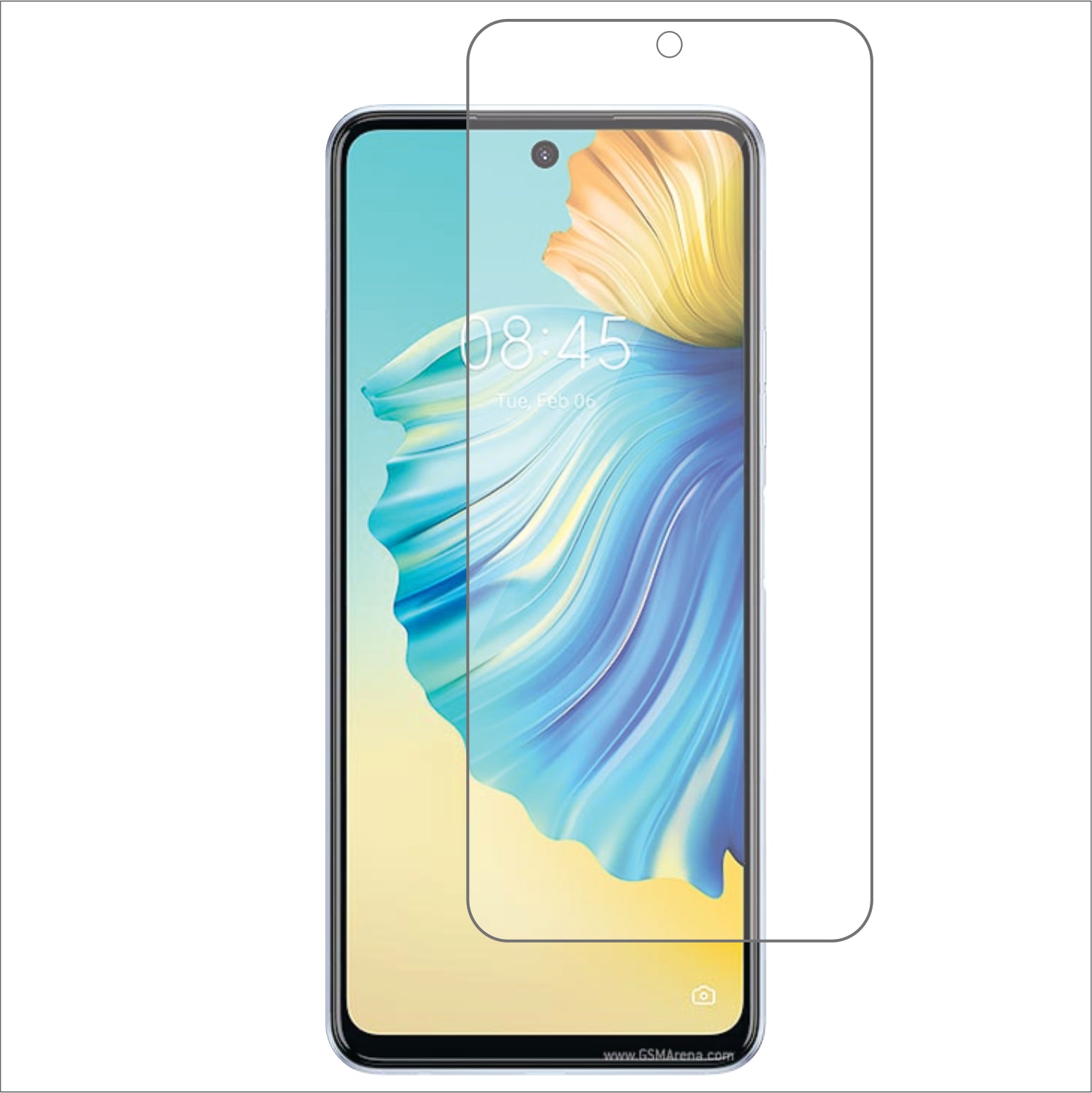 Tecno Camon 17 Pro Mobile Screen Protector Glossy Mobile Screen Guard (Pack of 1)