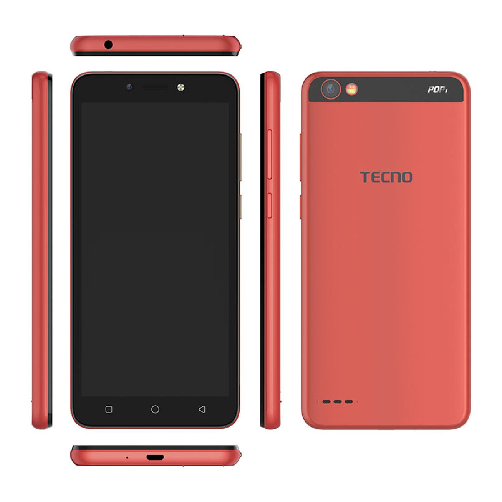 Tecno Pop 1 Mobile Screen Protector Glossy Mobile Screen Guard (Pack of 1)