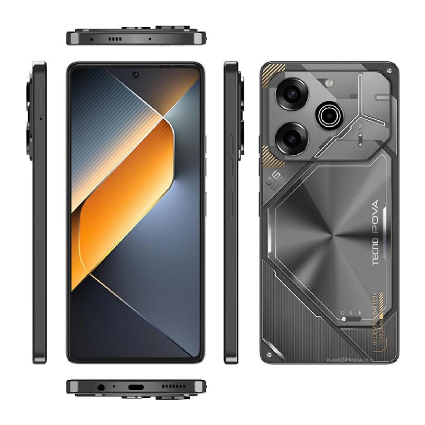 Tecno Pova 6 Pro Mobile Screen Protector Glossy Mobile Screen Guard (Pack of 1)