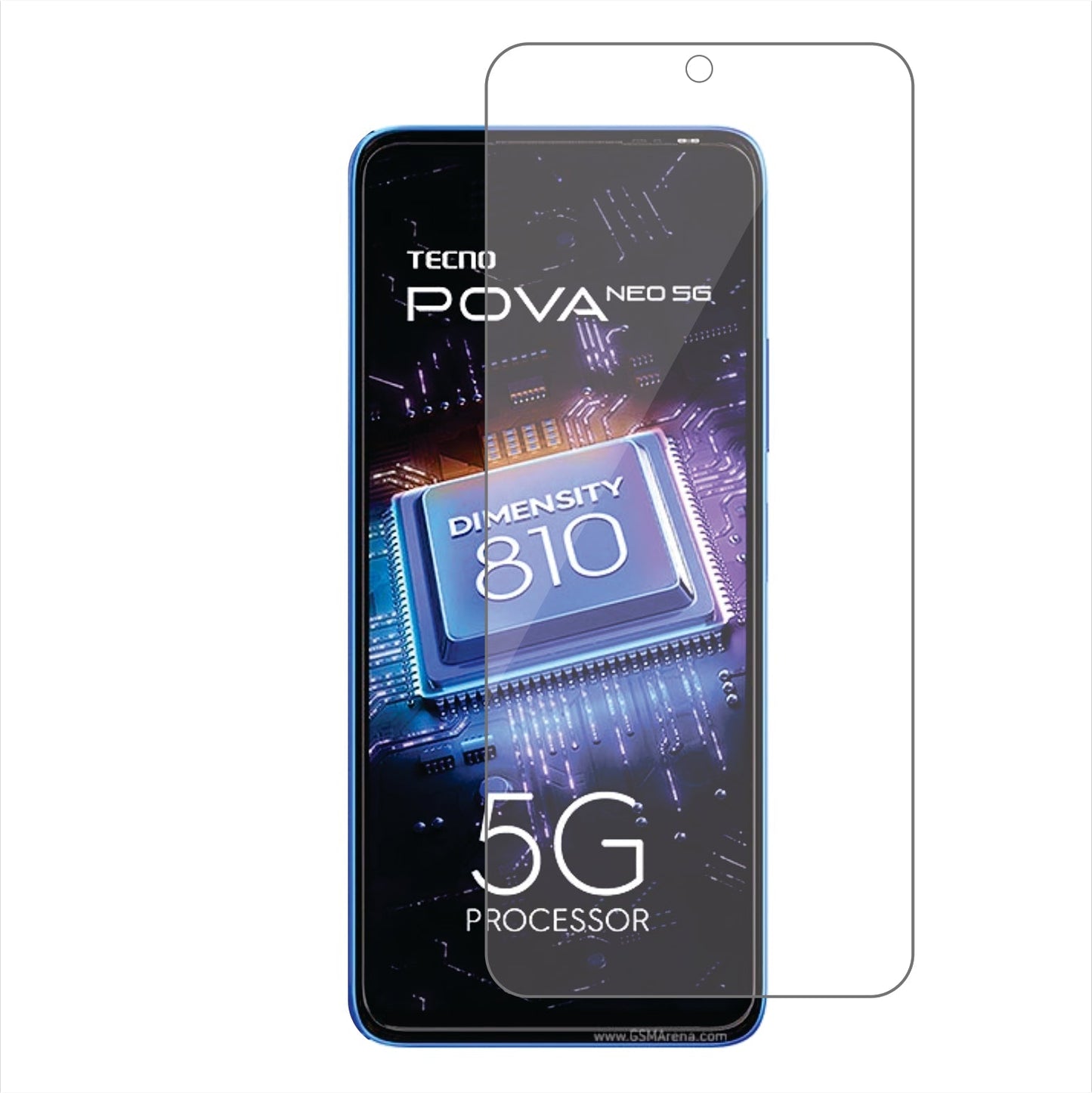Tecno Pova Neo 5G Mobile Screen Protector Glossy Mobile Screen Guard (Pack of 1)