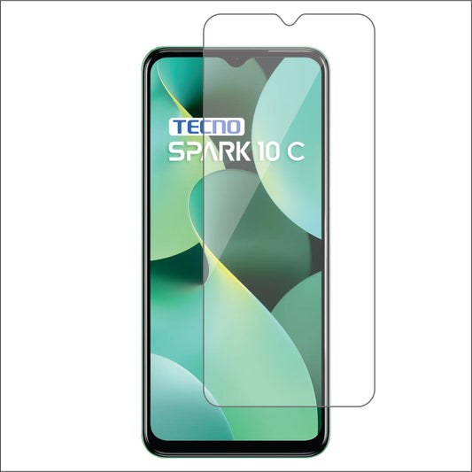 Tecno Spark 10C Mobile Screen Protector Glossy Mobile Screen Guard (Pack of 1)