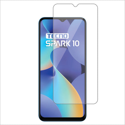 Tecno Spark 10 Mobile Screen Protector Glossy Mobile Screen Guard (Pack of 1)