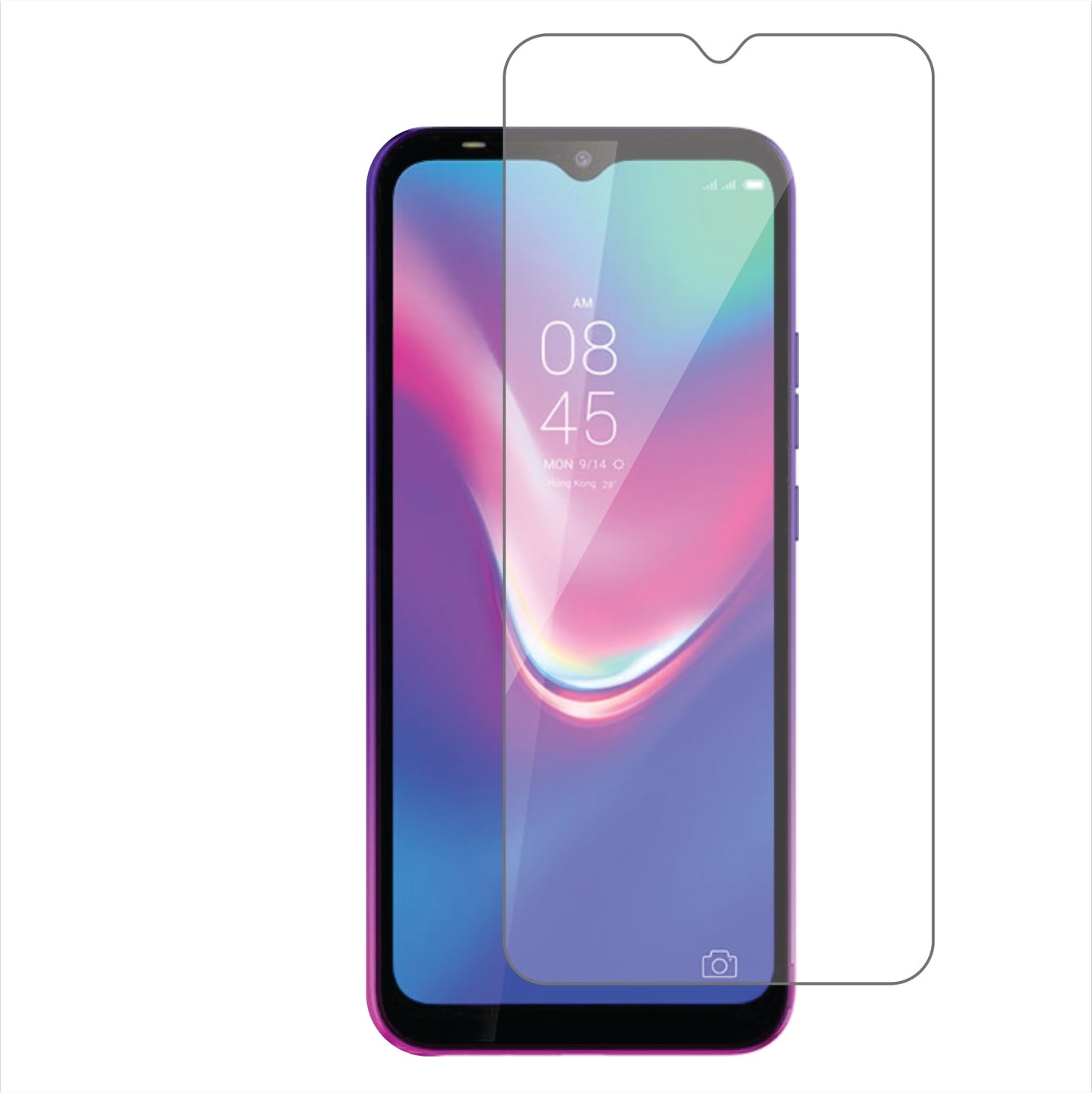 Tecno Spark 4 Lite Mobile Screen Protector Glossy Mobile Screen Guard (Pack of 1)