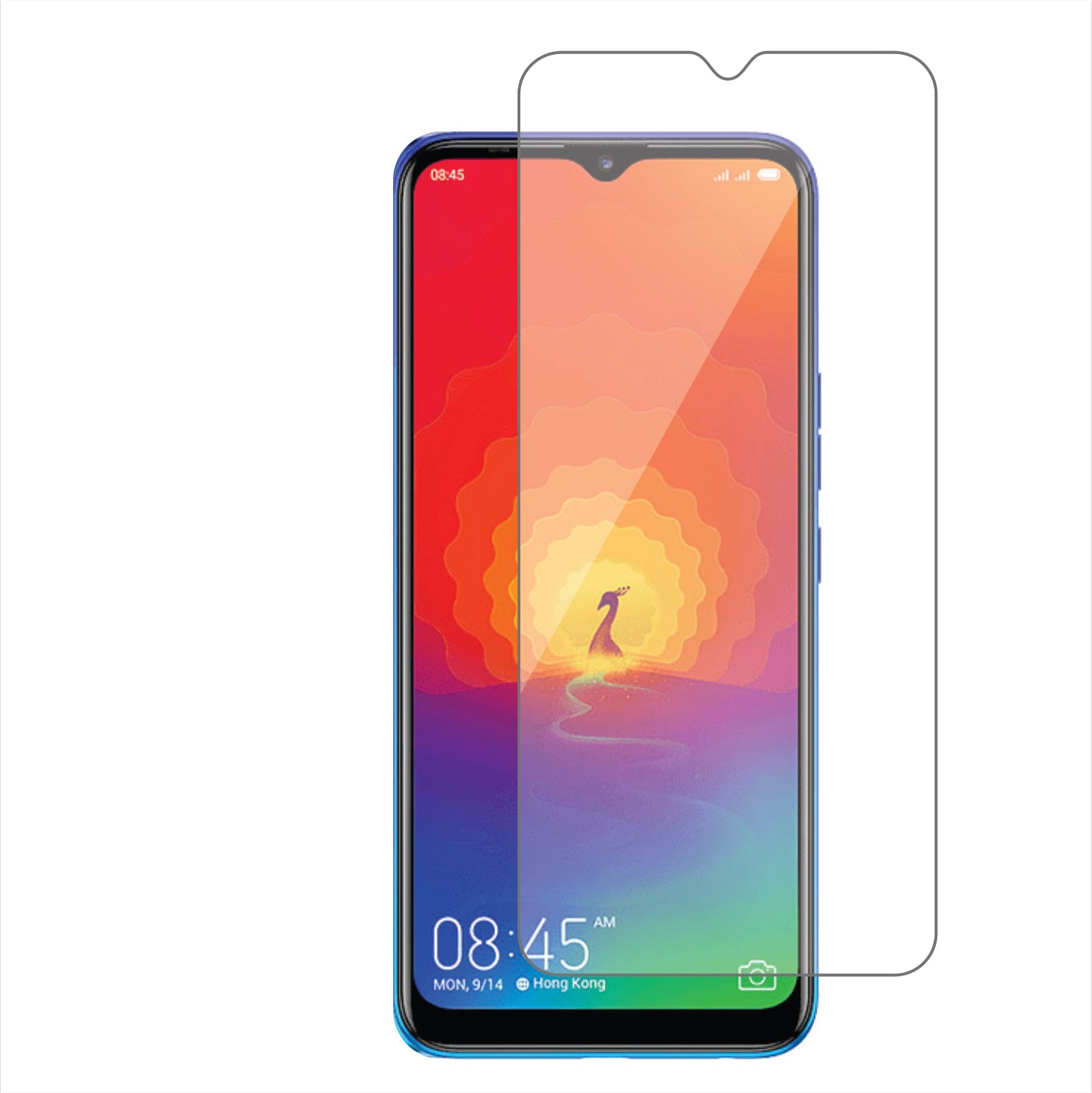 Tecno Spark 4 Mobile Screen Protector Glossy Mobile Screen Guard (Pack of 1)