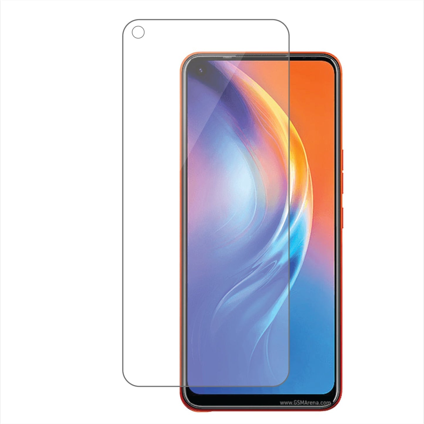 Tecno Spark 6 Mobile Screen Protector Glossy Mobile Screen Guard (Pack of 1)