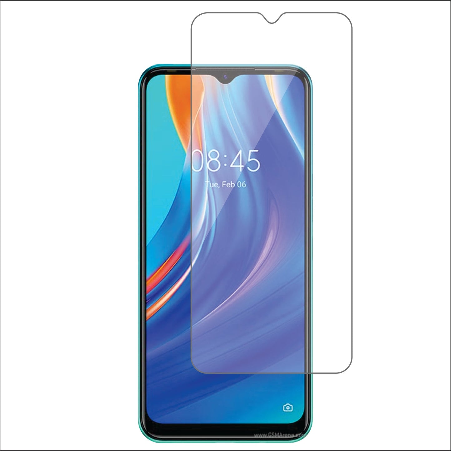 Tecno Spark 7T Mobile Screen Protector Glossy Mobile Screen Guard (Pack of 1)