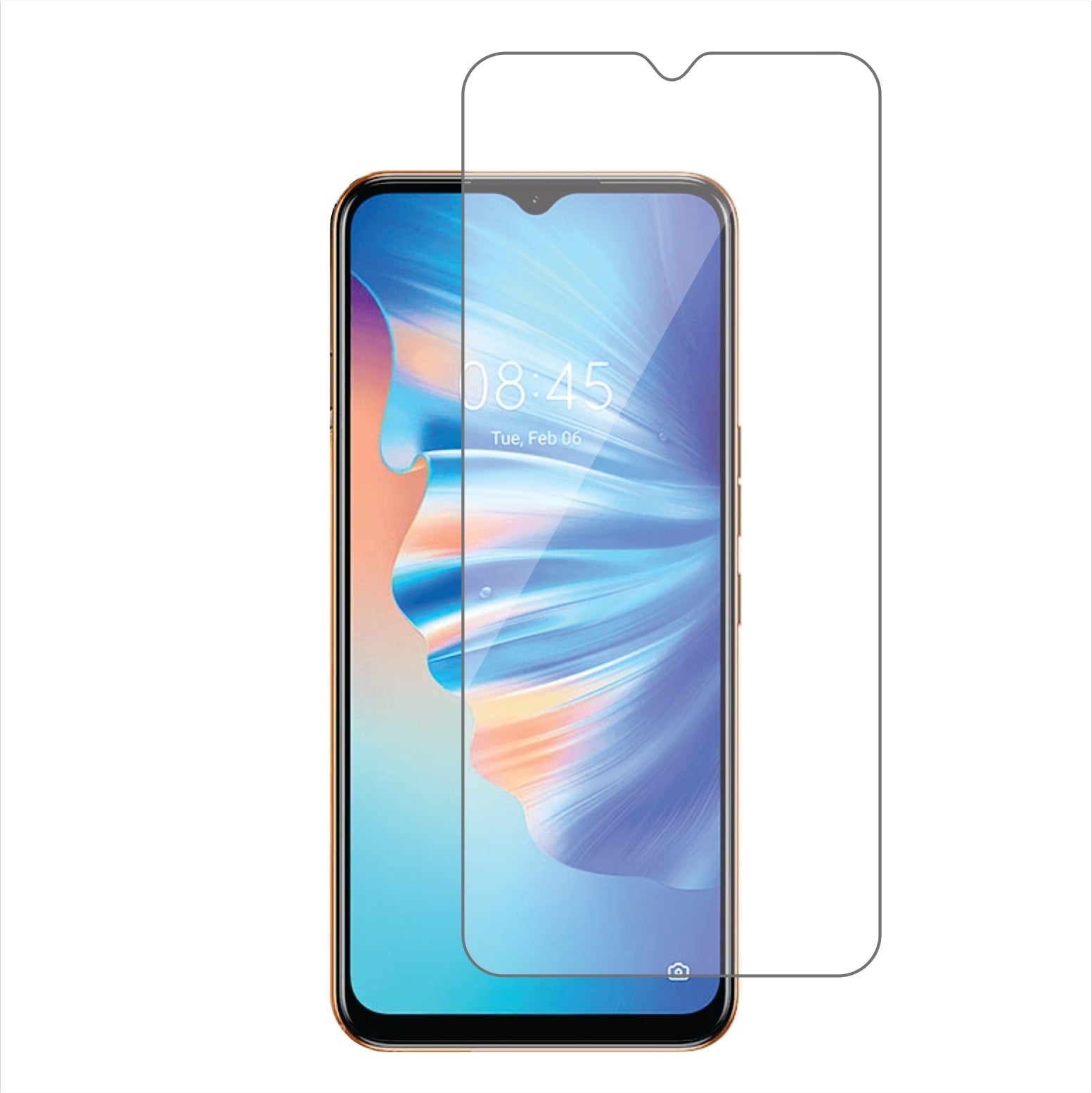 Tecno Spark 8T Mobile Screen Protector Glossy Mobile Screen Guard (Pack of 1)