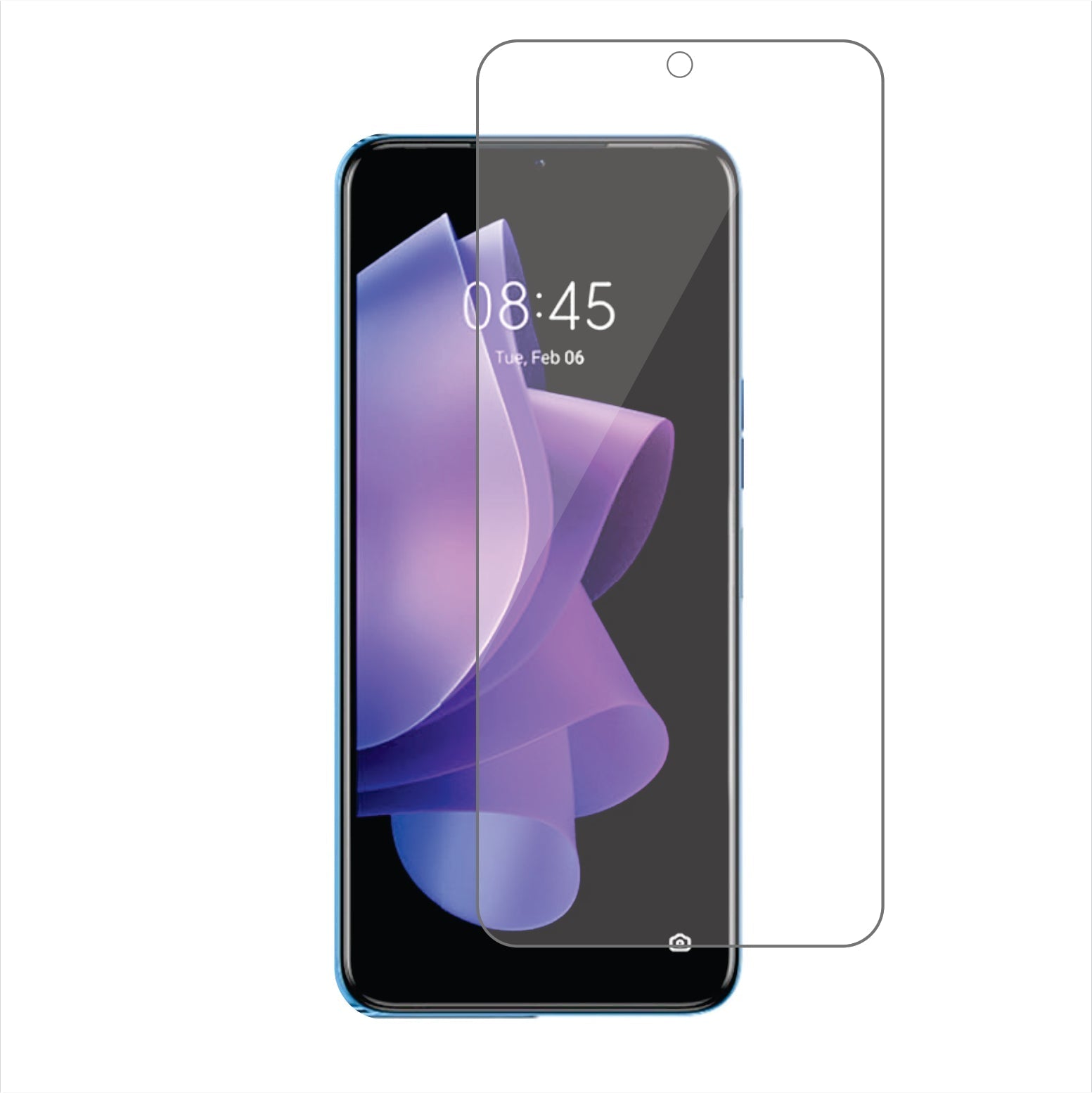 Tecno Spark 9T Mobile Screen Protector Glossy Mobile Screen Guard (Pack of 1)