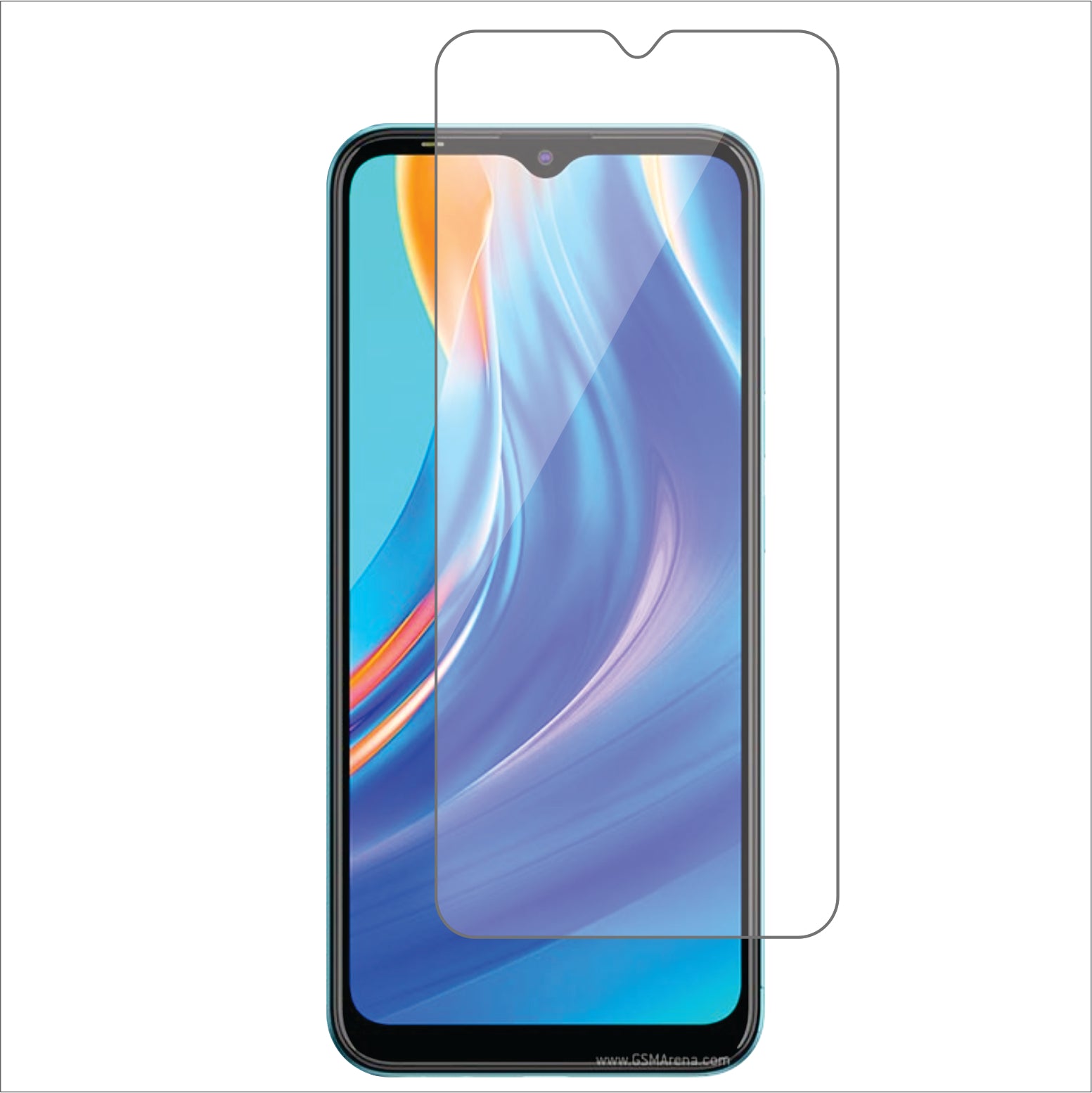 Tecno Spark Go 2021 Mobile Screen Protector Glossy Mobile Screen Guard (Pack of 1)