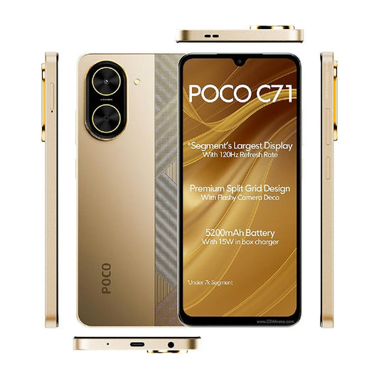 Xiaomi Poco C71 Mobile Screen Protector Glossy Mobile Screen Guard (Pack of 1)