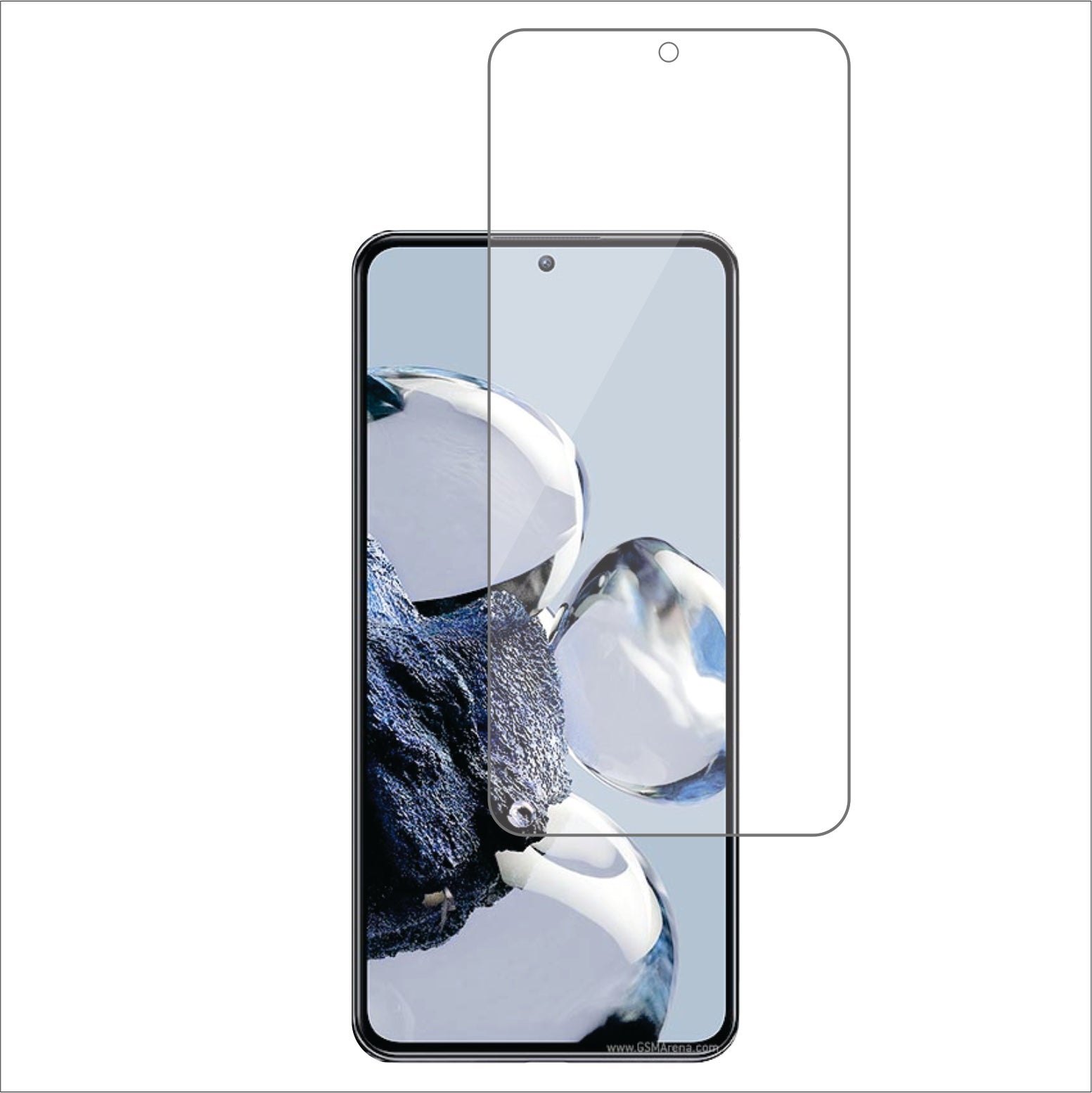 Xiaomi 12T Pro Mobile Screen Protector Glossy Mobile Screen Guard (Pack of 1)
