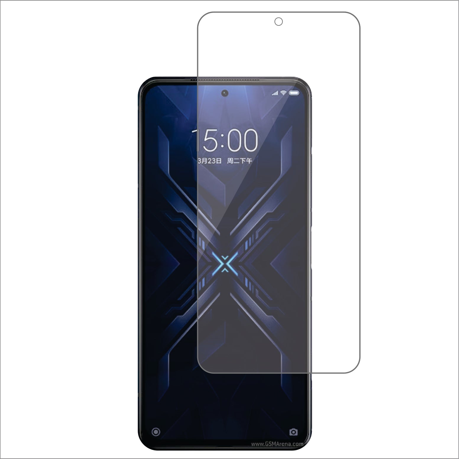 Xiaomi Black Shark 4 Mobile Screen Protector Glossy Mobile Screen Guard (Pack of 1)