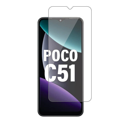 Xiaomi Poco C51 Mobile Screen Protector Glossy Mobile Screen Guard (Pack of 1)