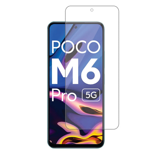 Xiaomi Poco M6 Pro Mobile Screen Protector Glossy Mobile Screen Guard (Pack of 1)