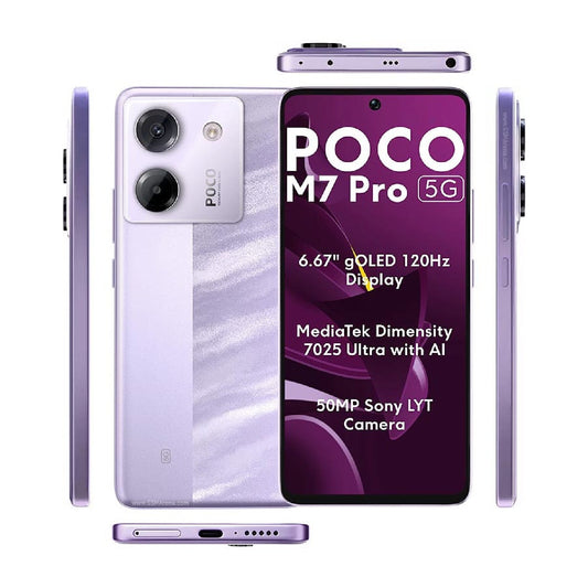 Xiaomi Poco M7 pro 5G Mobile Screen Protector Glossy Mobile Screen Guard (Pack of 1)