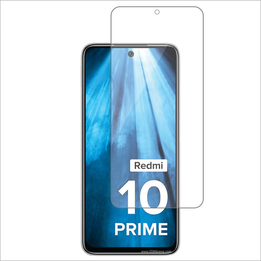 Xiaomi Redmi 10 Prime Mobile Screen Protector Glossy Mobile Screen Guard (Pack of 1)