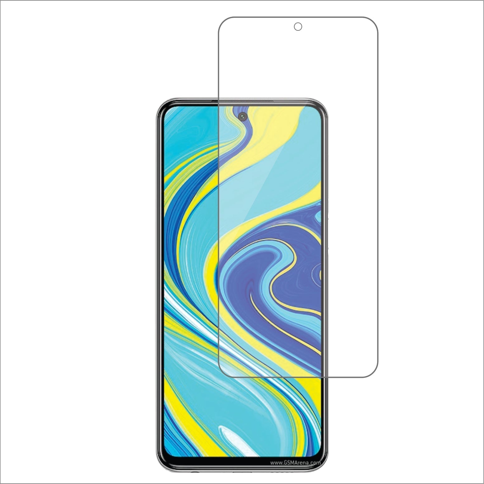 Xiaomi Redmi Note 9S Mobile Screen Protector Glossy Mobile Screen Guard (Pack of 1)