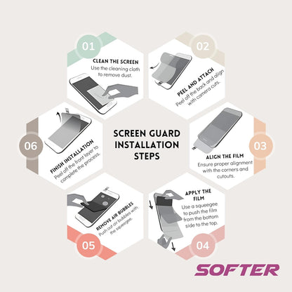 Edge-to-Edge Flexible 9H Nano-Fiber Screen Guard Coolpad Modena Mobile Screen Protector
