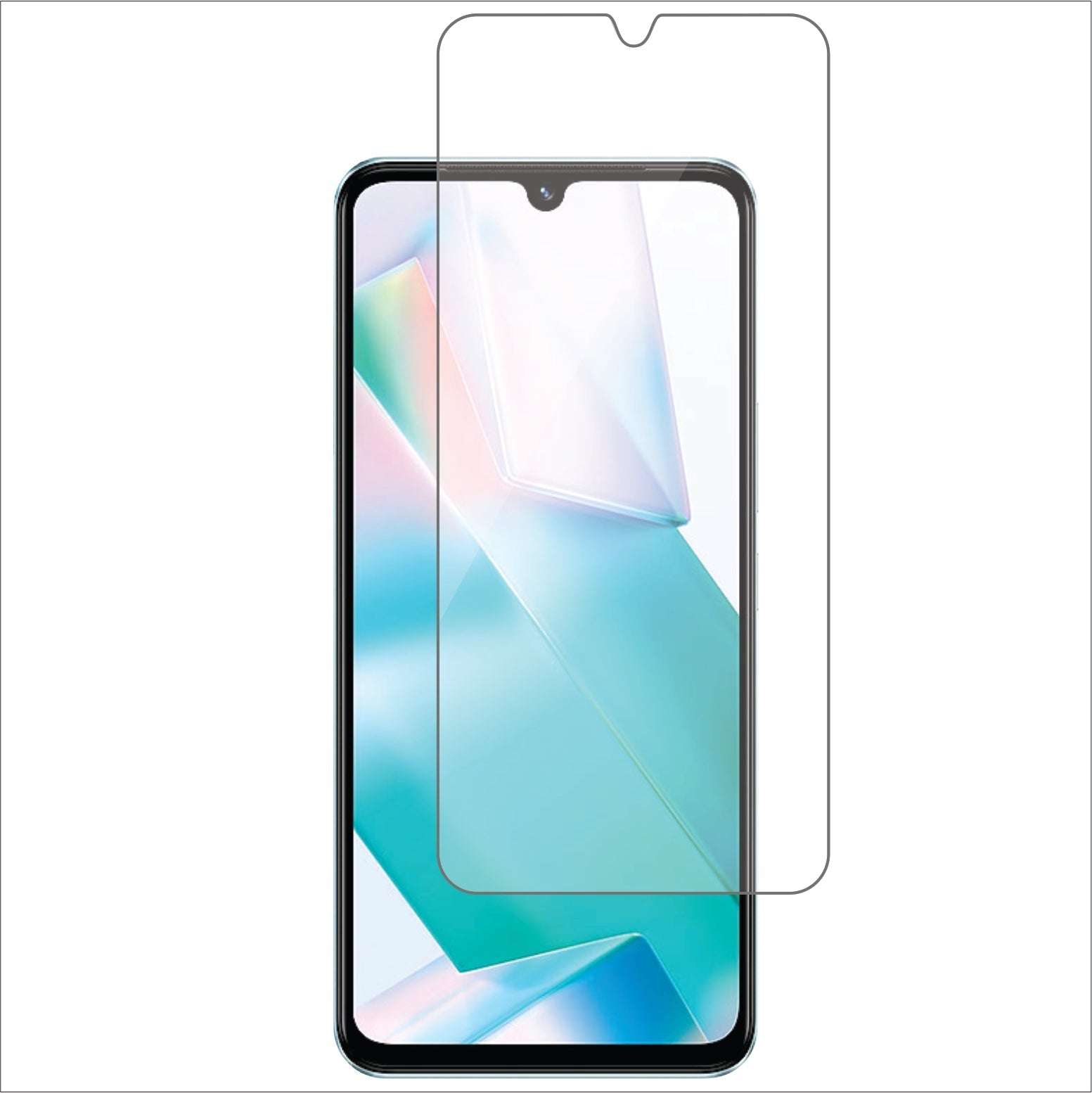 vivo T1 (Snapdragon 778G) Mobile Screen Protector Glossy Mobile Screen Guard (Pack of 1)