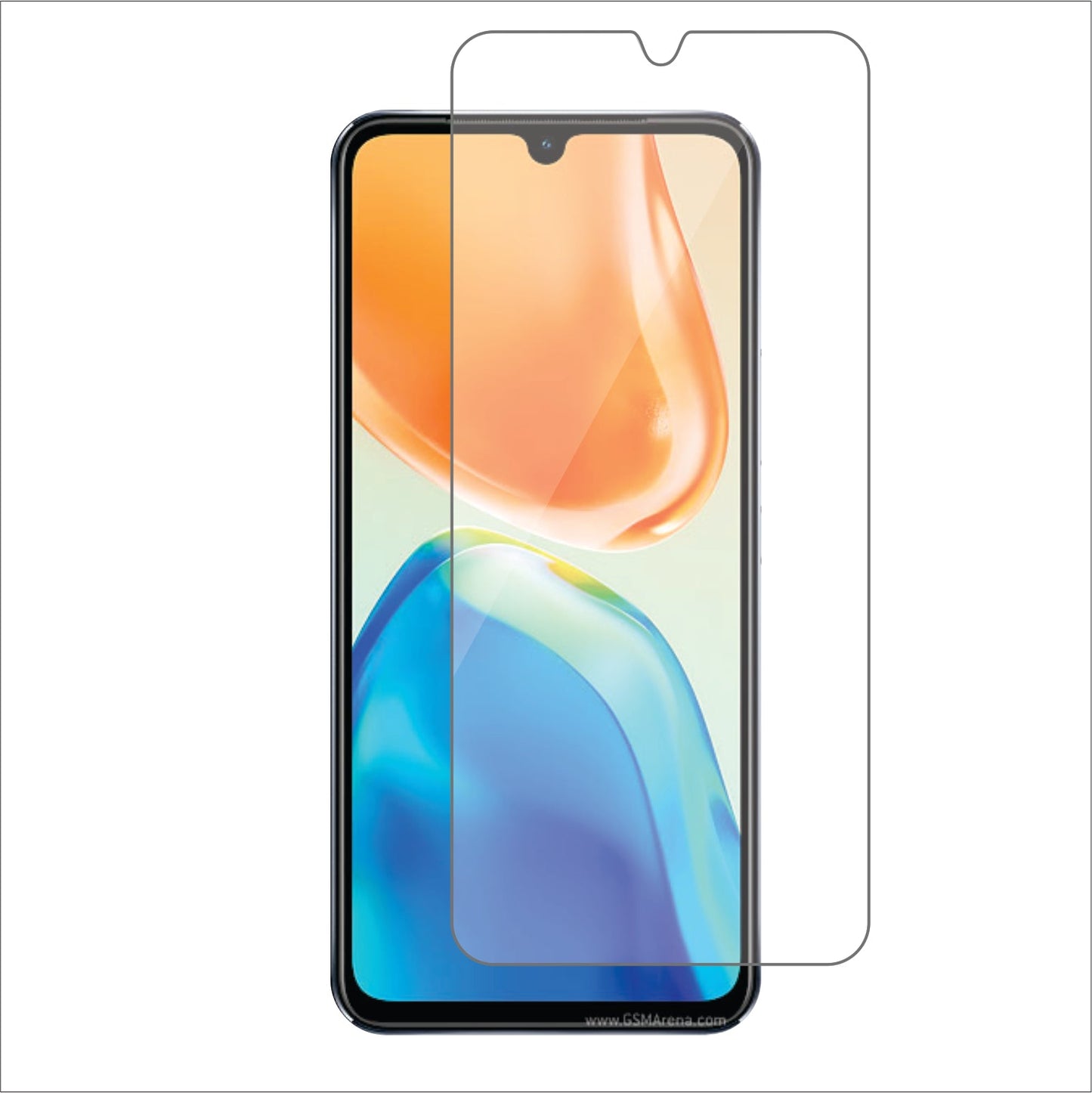 vivo X80 Lite Mobile Screen Protector Glossy Mobile Screen Guard (Pack of 1)