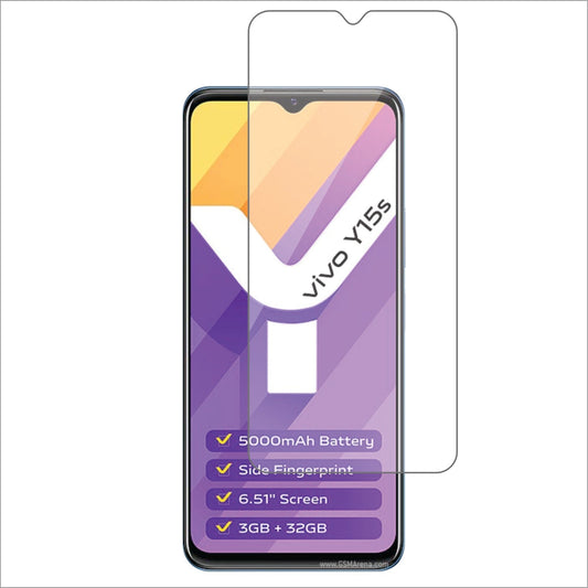 vivo Y15a Mobile Screen Protector Glossy Mobile Screen Guard (Pack of 1)