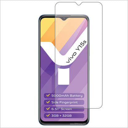 vivo Y15s Mobile Screen Protector Glossy Mobile Screen Guard (Pack of 1)