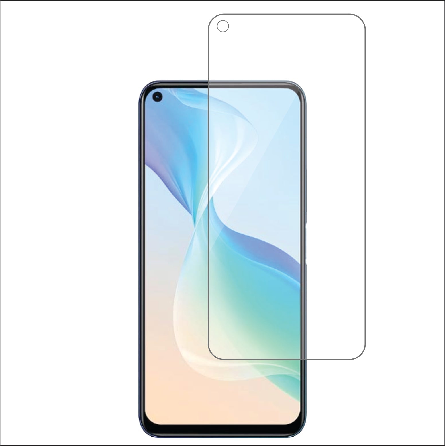 vivo Y50t Mobile Screen Protector Glossy Mobile Screen Guard (Pack of 1)