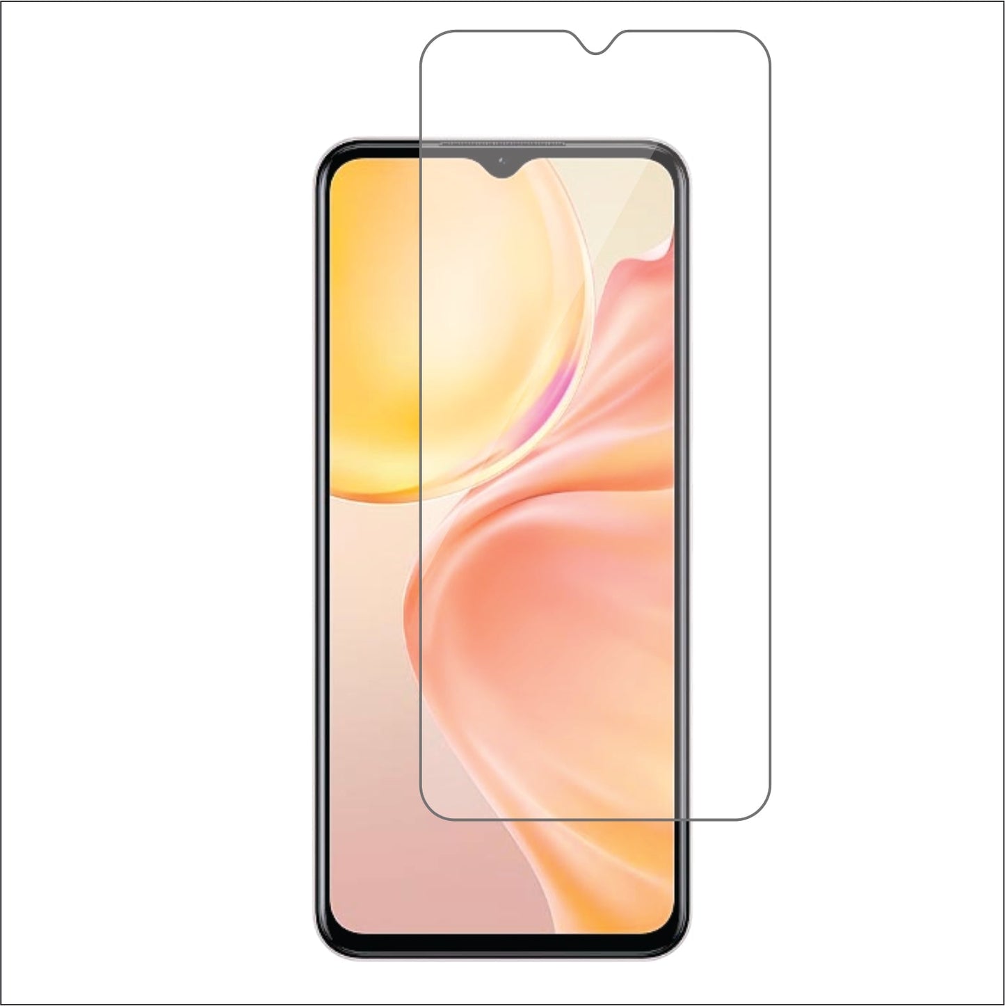 vivo Y52t Mobile Screen Protector Glossy Mobile Screen Guard (Pack of 1)