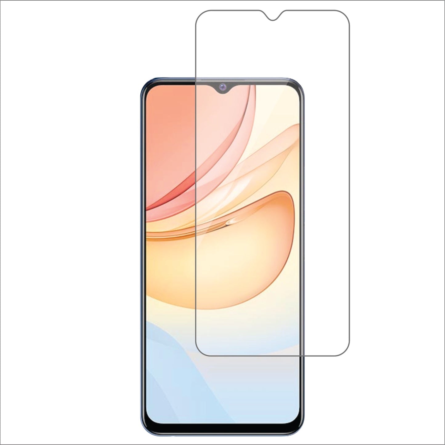 vivo Y53s 4G Mobile Screen Protector Glossy Mobile Screen Guard (Pack of 1)