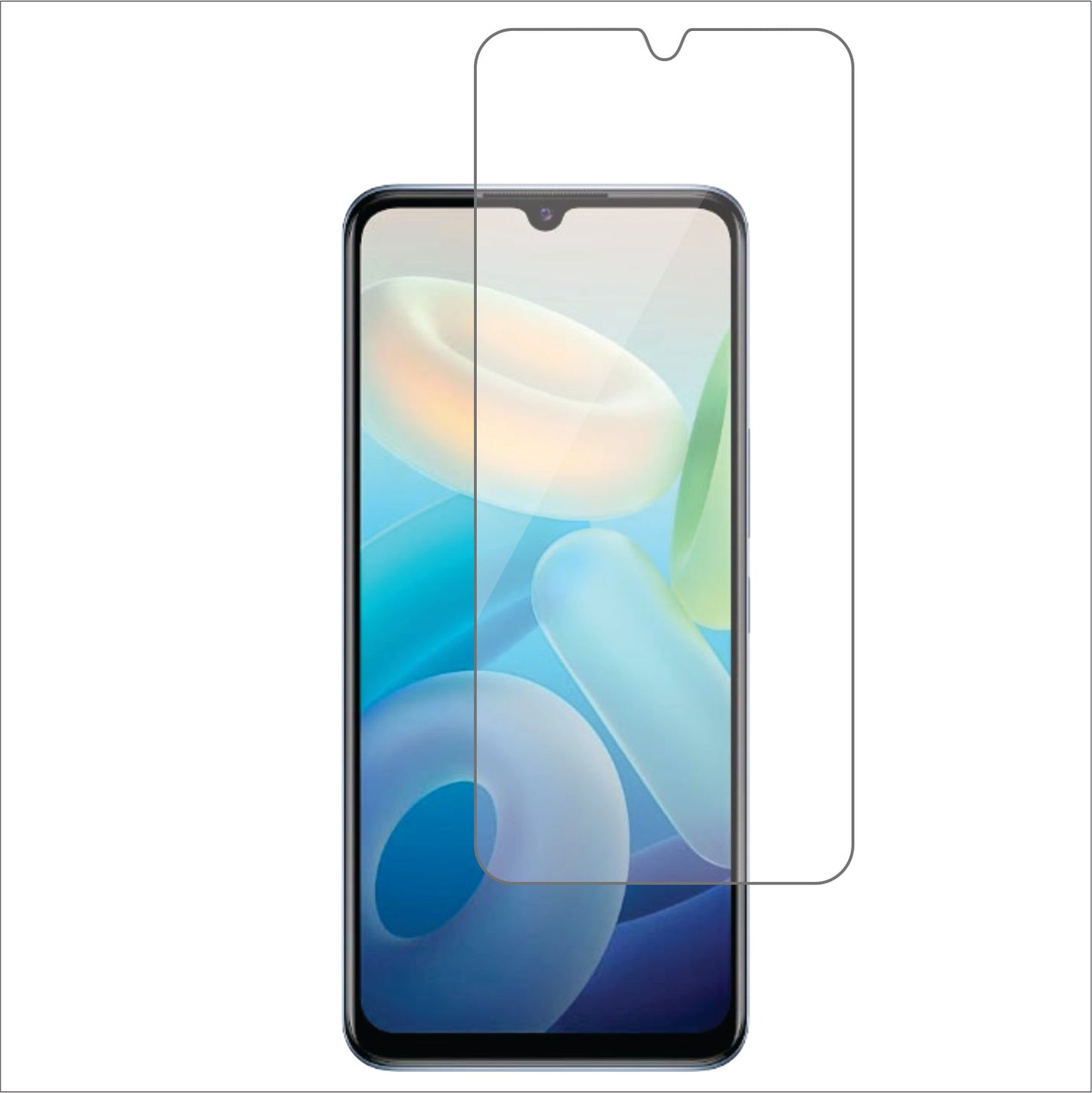 vivo Y71t Mobile Screen Protector Glossy Mobile Screen Guard (Pack of 1)