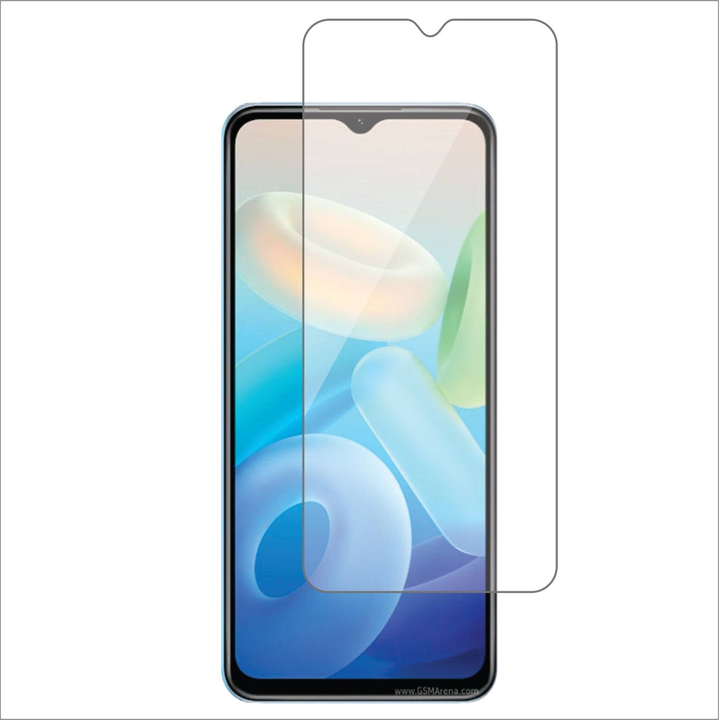 vivo Y72t Mobile Screen Protector Glossy Mobile Screen Guard (Pack of 1)