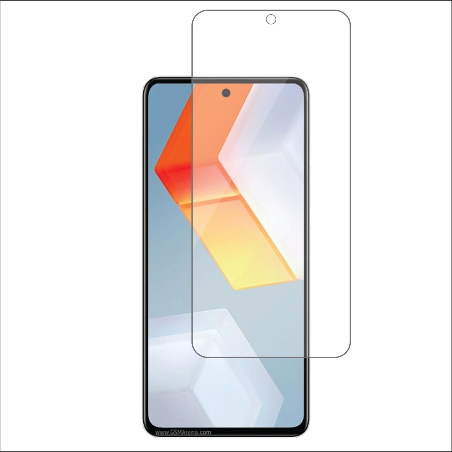 vivo iQOO Neo5 SE Mobile Screen Protector Glossy Mobile Screen Guard (Pack of 1)